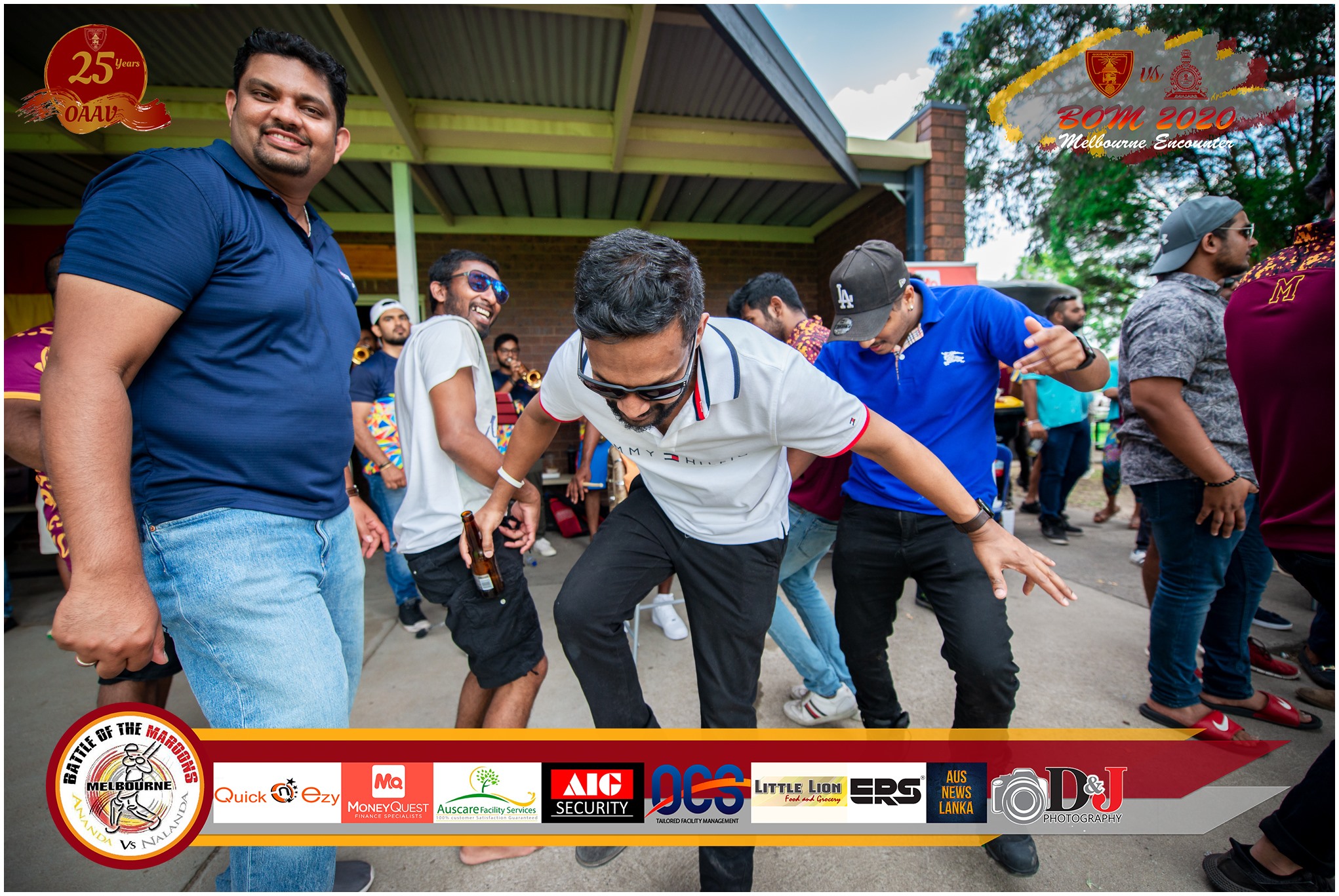 Battle of the Maroons Melbourne 2020 Photo