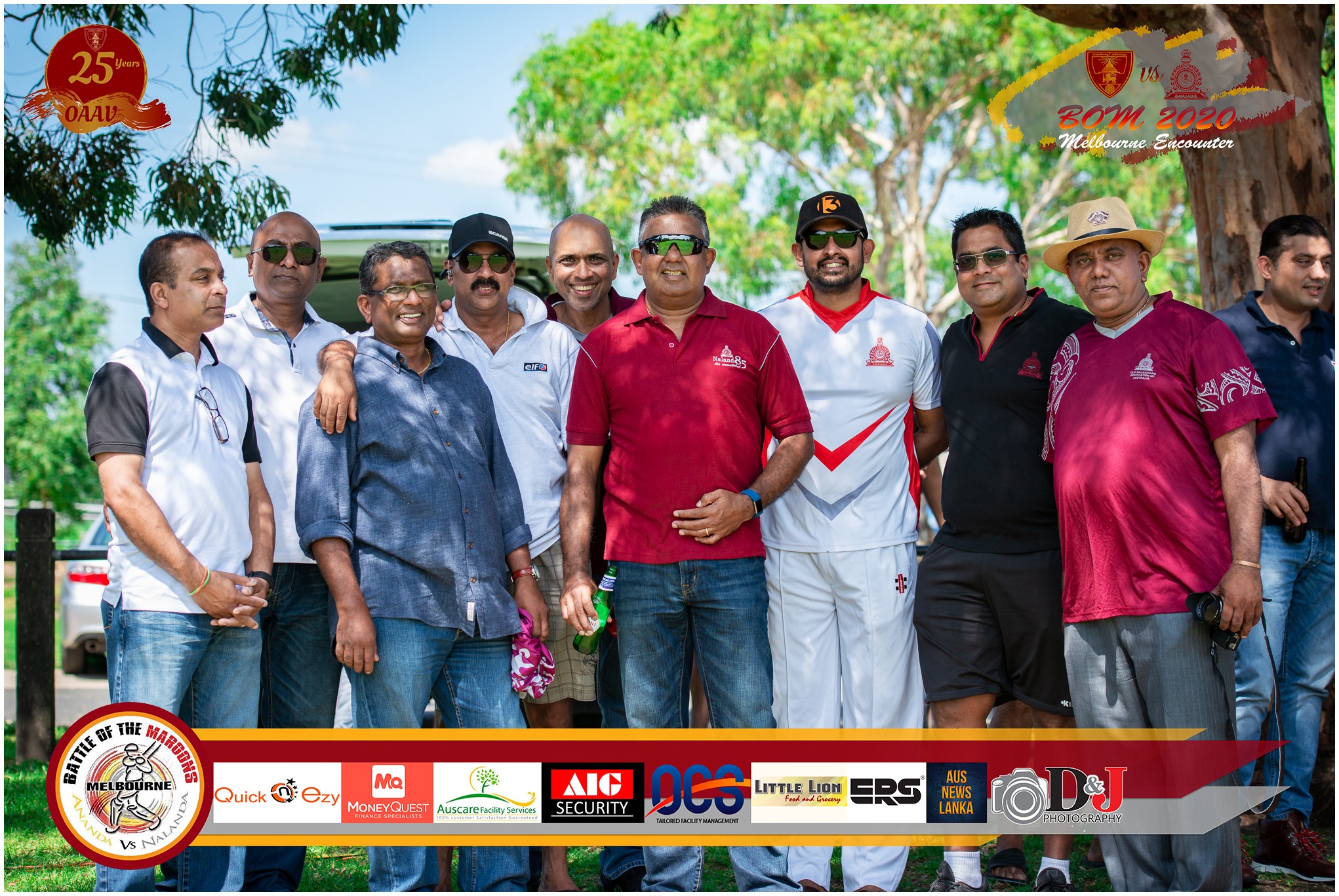 Battle of the Maroons Melbourne 2020 Photo