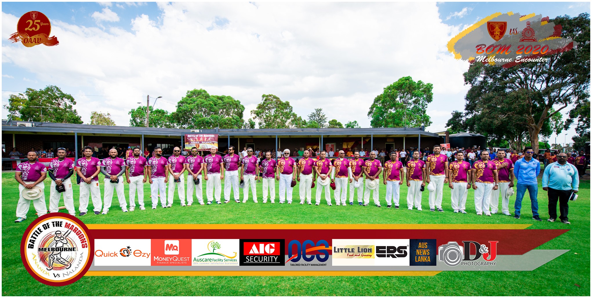 Battle of the Maroons Melbourne 2020 Photo