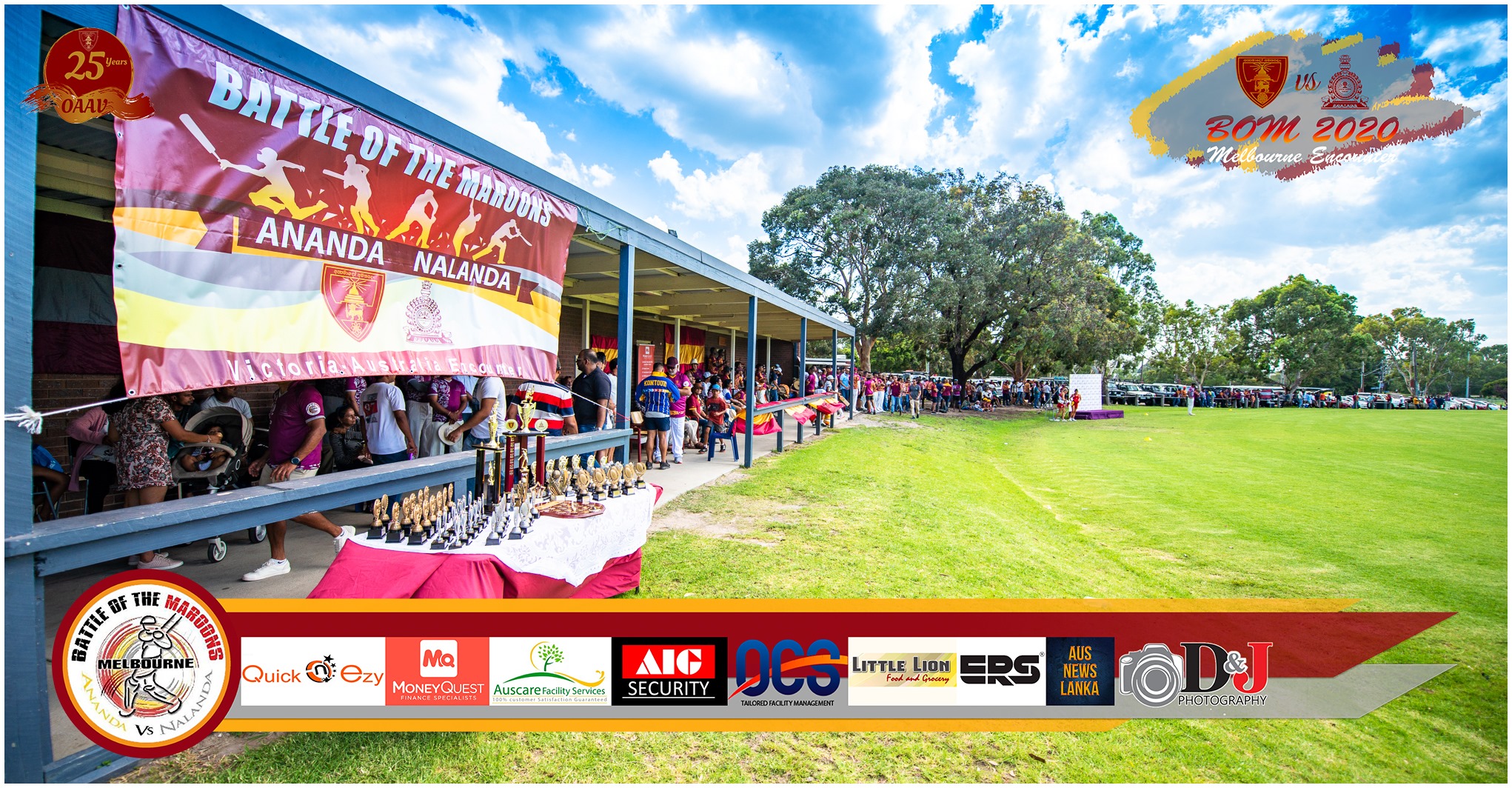 Battle of the Maroons Melbourne 2020 Photo