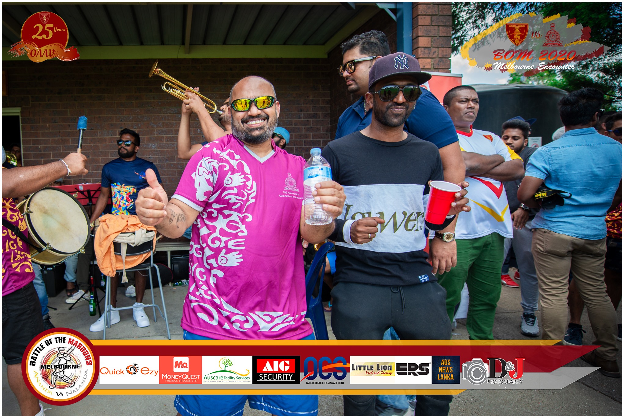 Battle of the Maroons Melbourne 2020 Photo