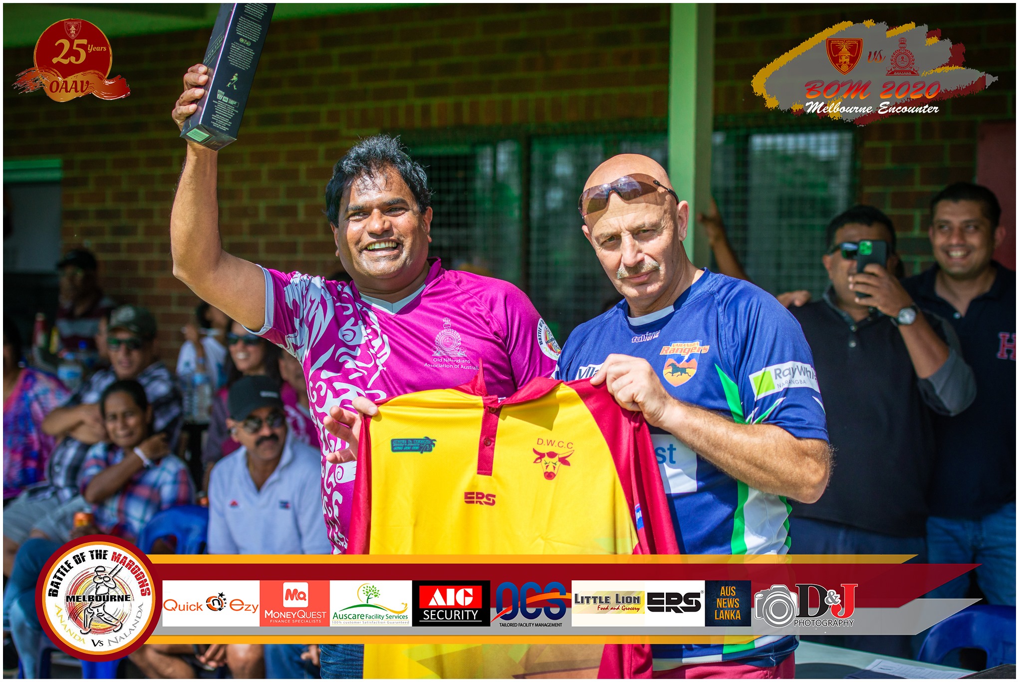 Battle of the Maroons Melbourne 2020 Photo