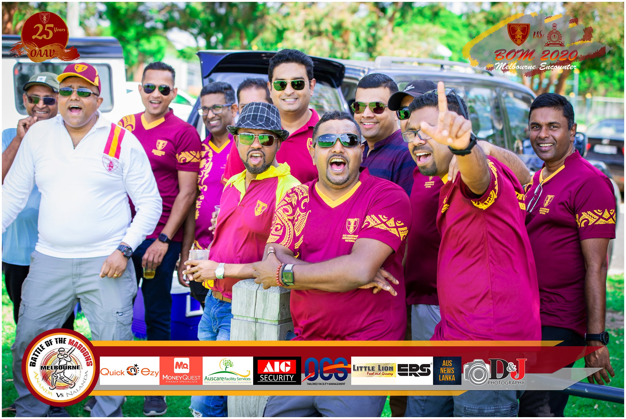 Battle of the Maroons Melbourne 2020 Photo