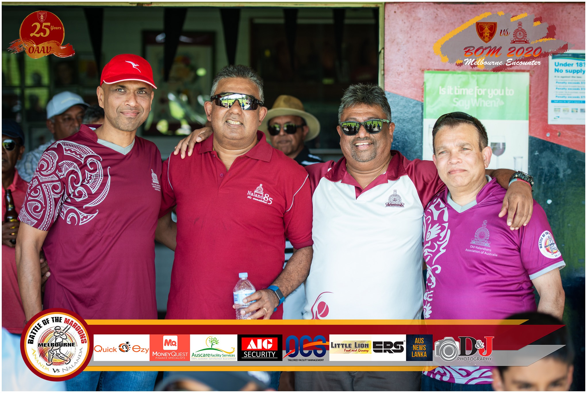 Battle of the Maroons Melbourne 2020 Photo