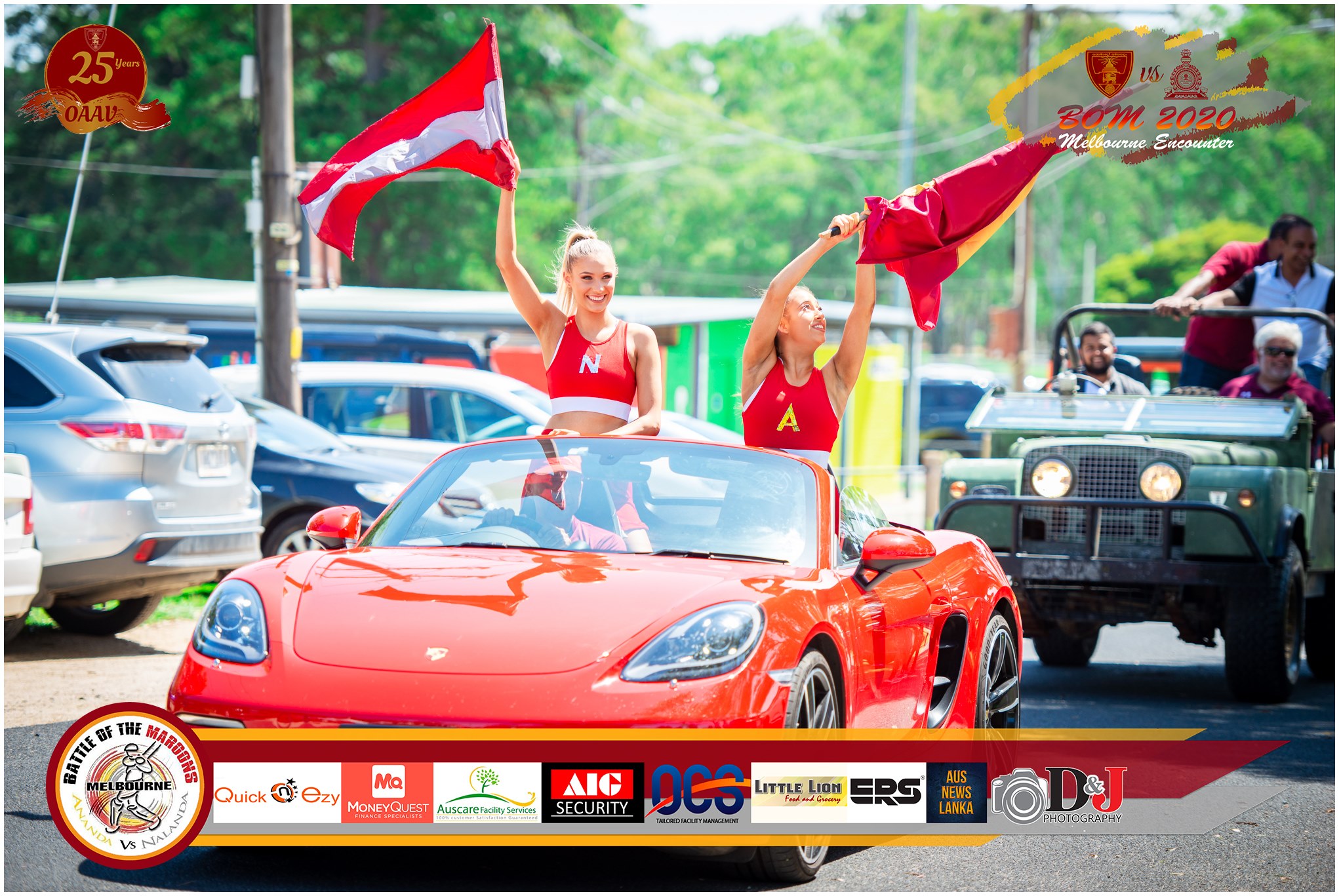 Battle of the Maroons Melbourne 2020 Photo