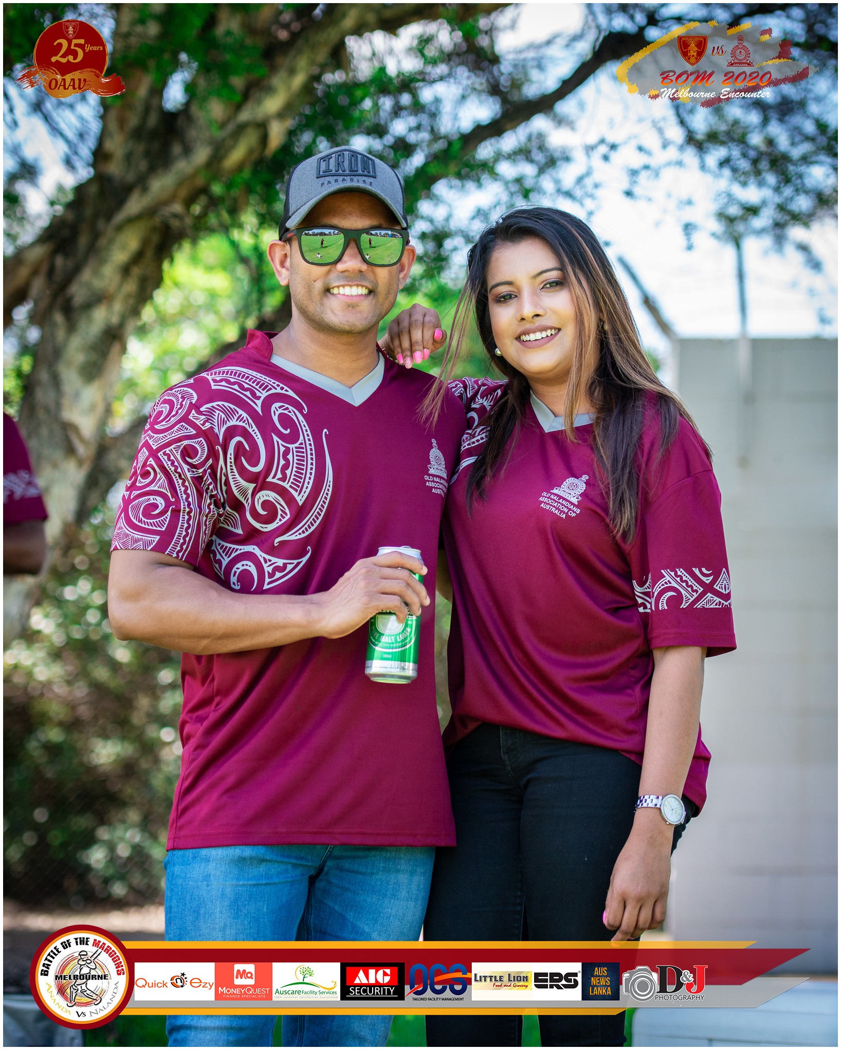 Battle of the Maroons Melbourne 2020 Photo