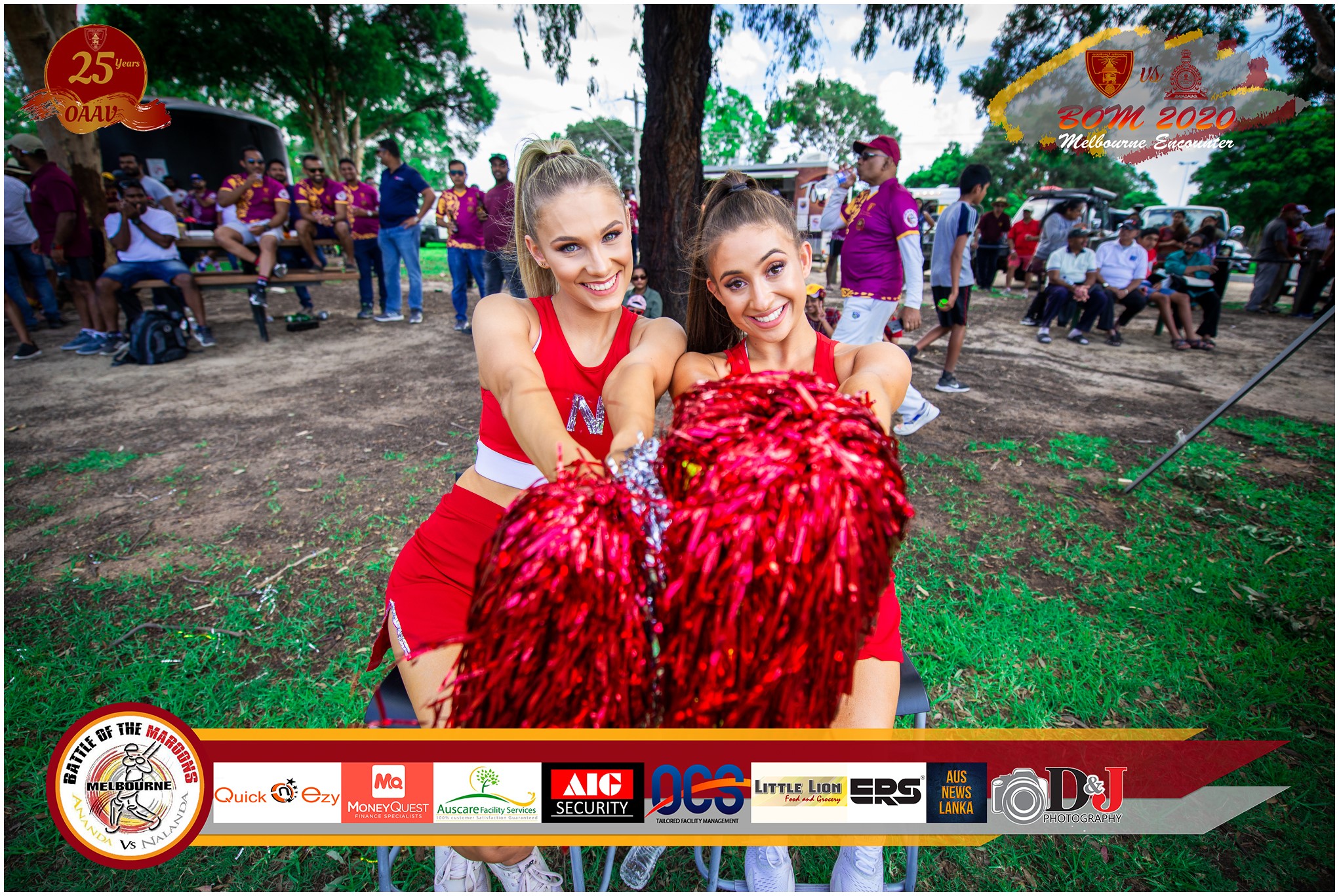 Battle of the Maroons Melbourne 2020 Photo