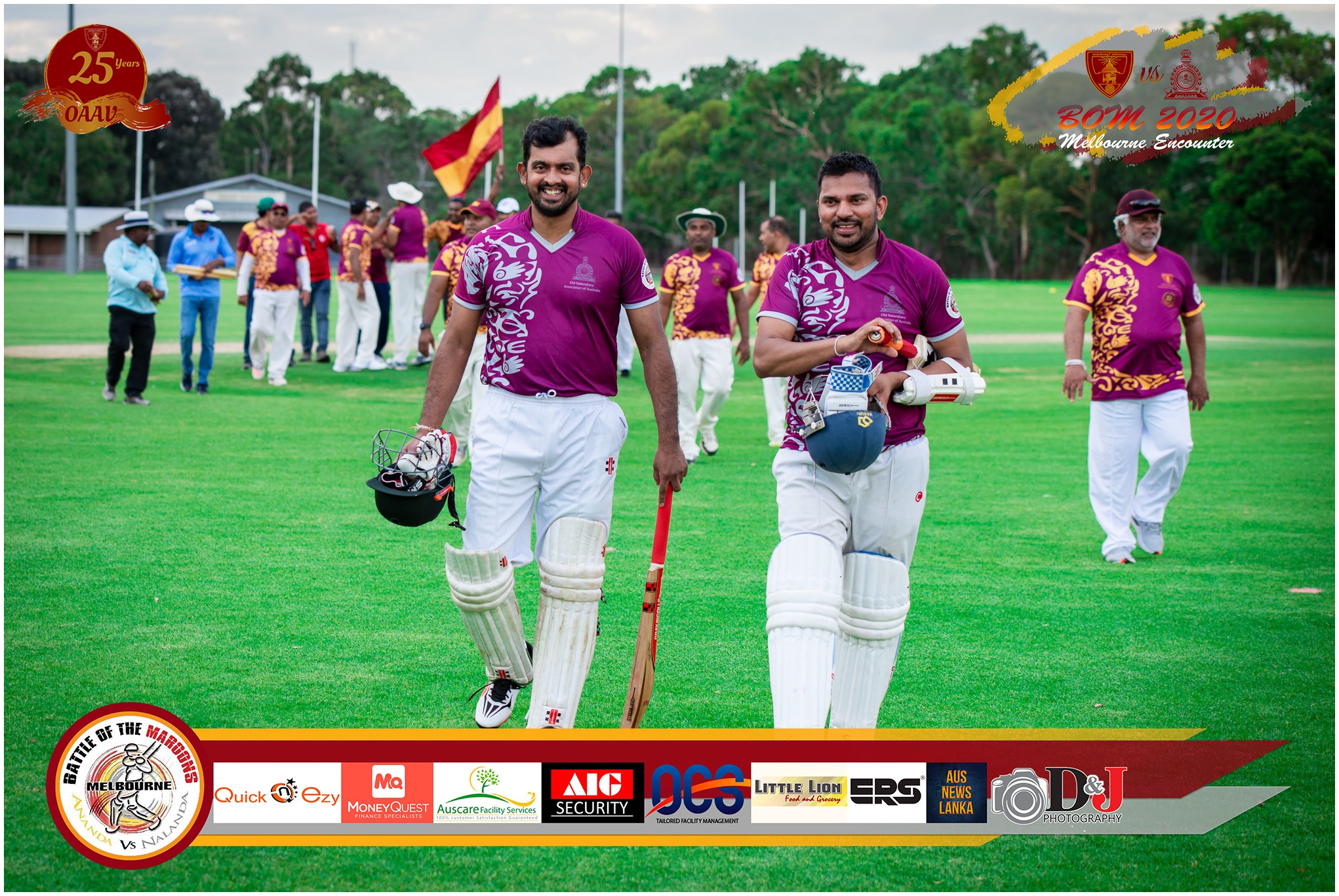 Battle of the Maroons Melbourne 2020 Photo