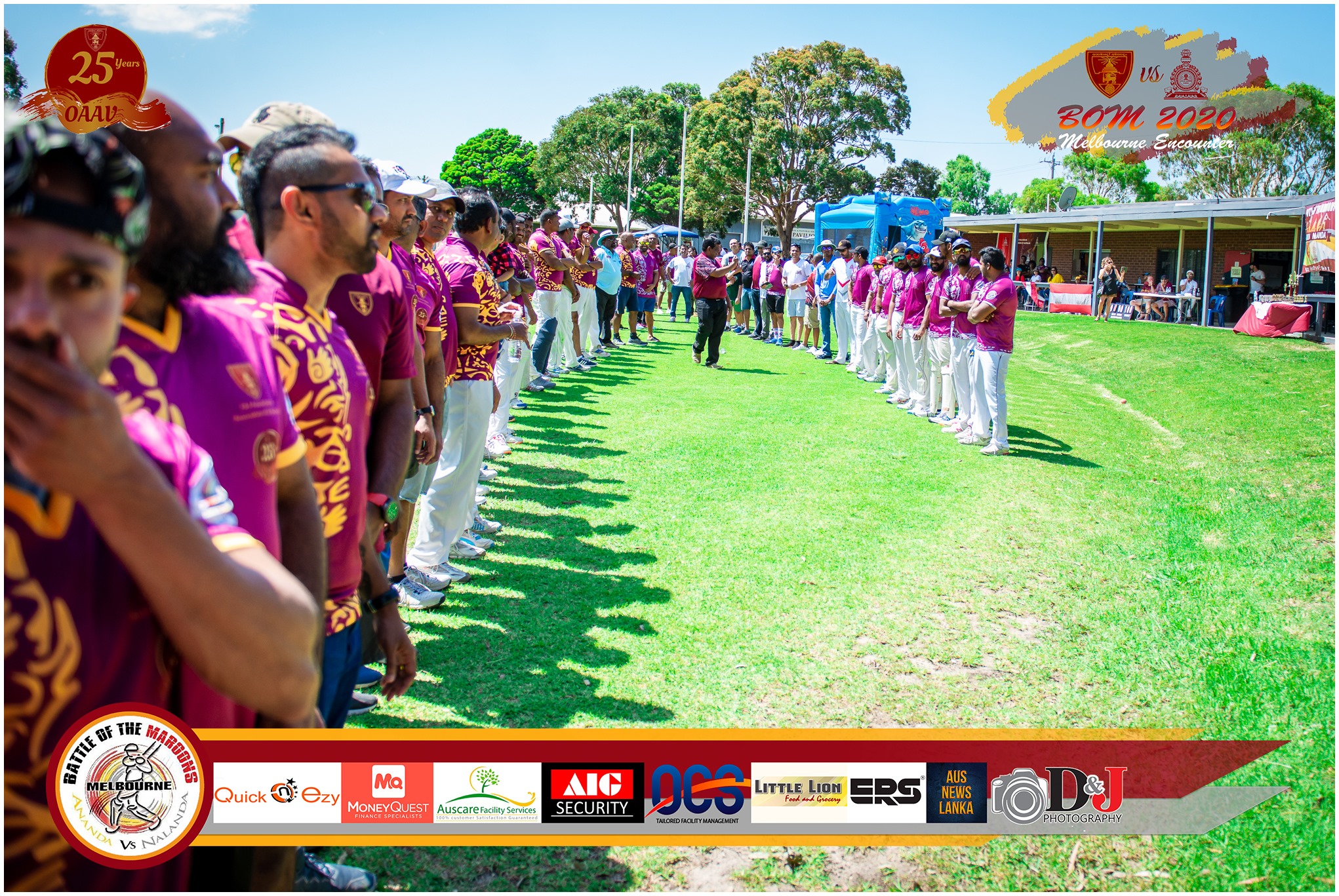 Battle of the Maroons Melbourne 2020 Photo