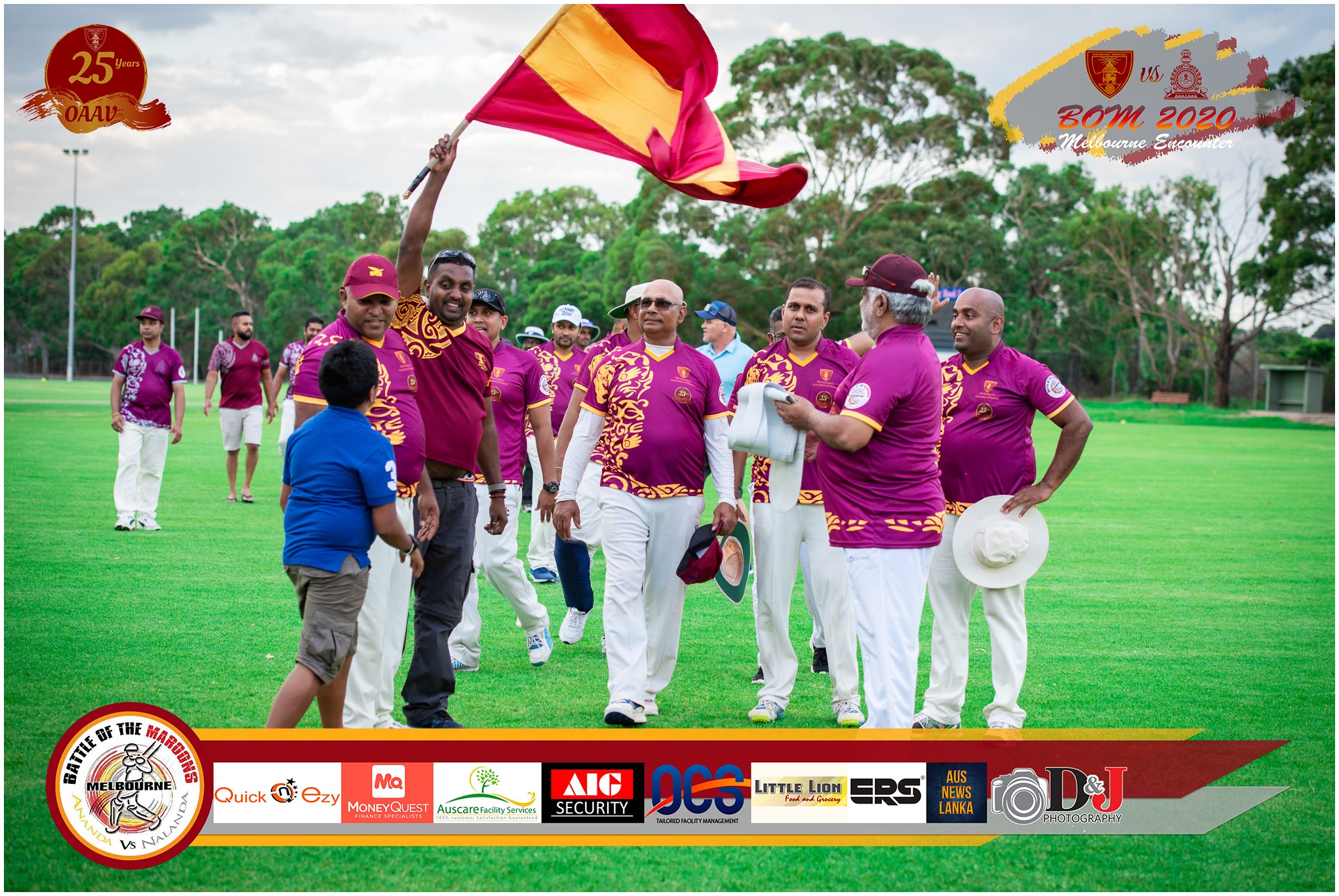 Battle of the Maroons Melbourne 2020 Photo