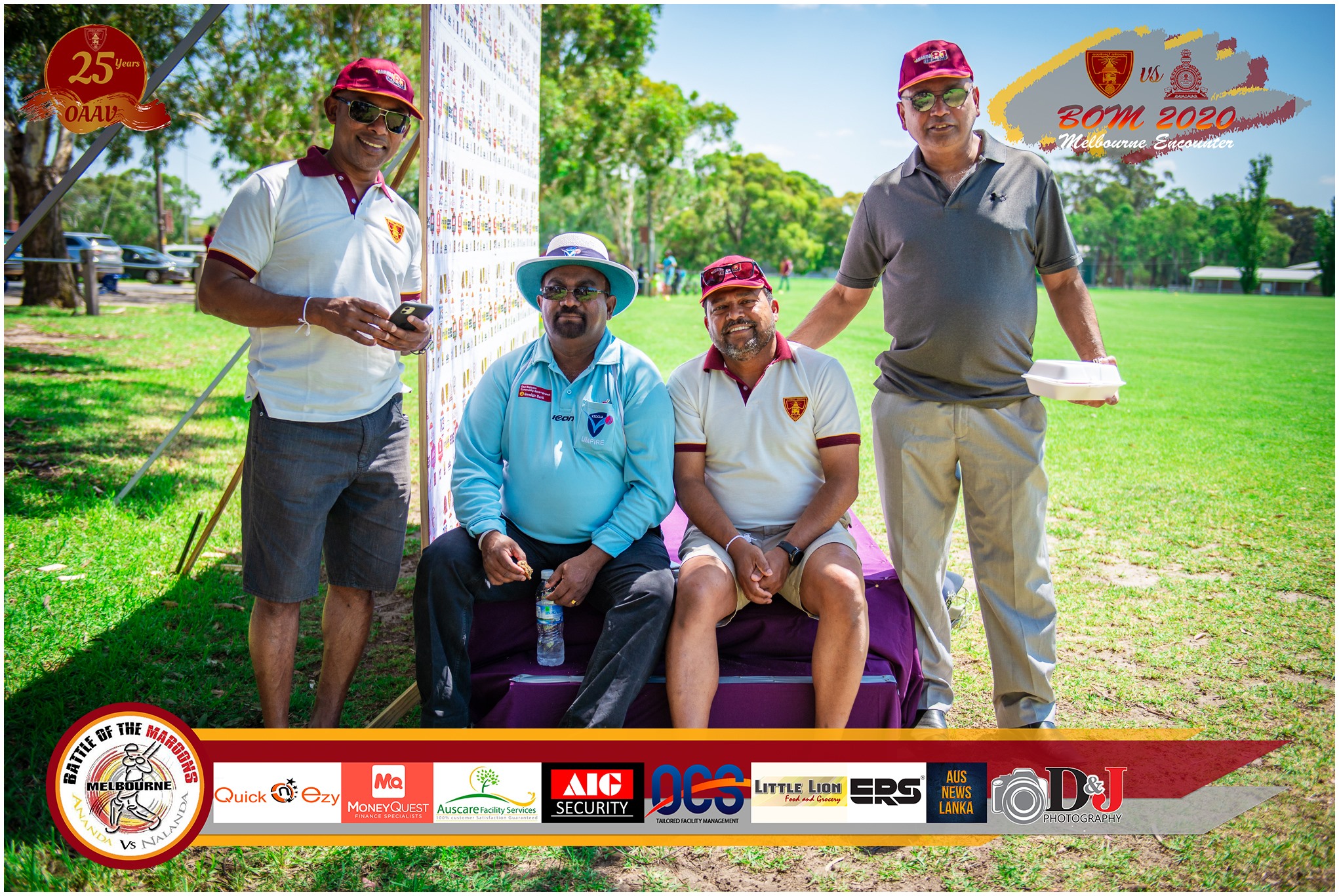 Battle of the Maroons Melbourne 2020 Photo