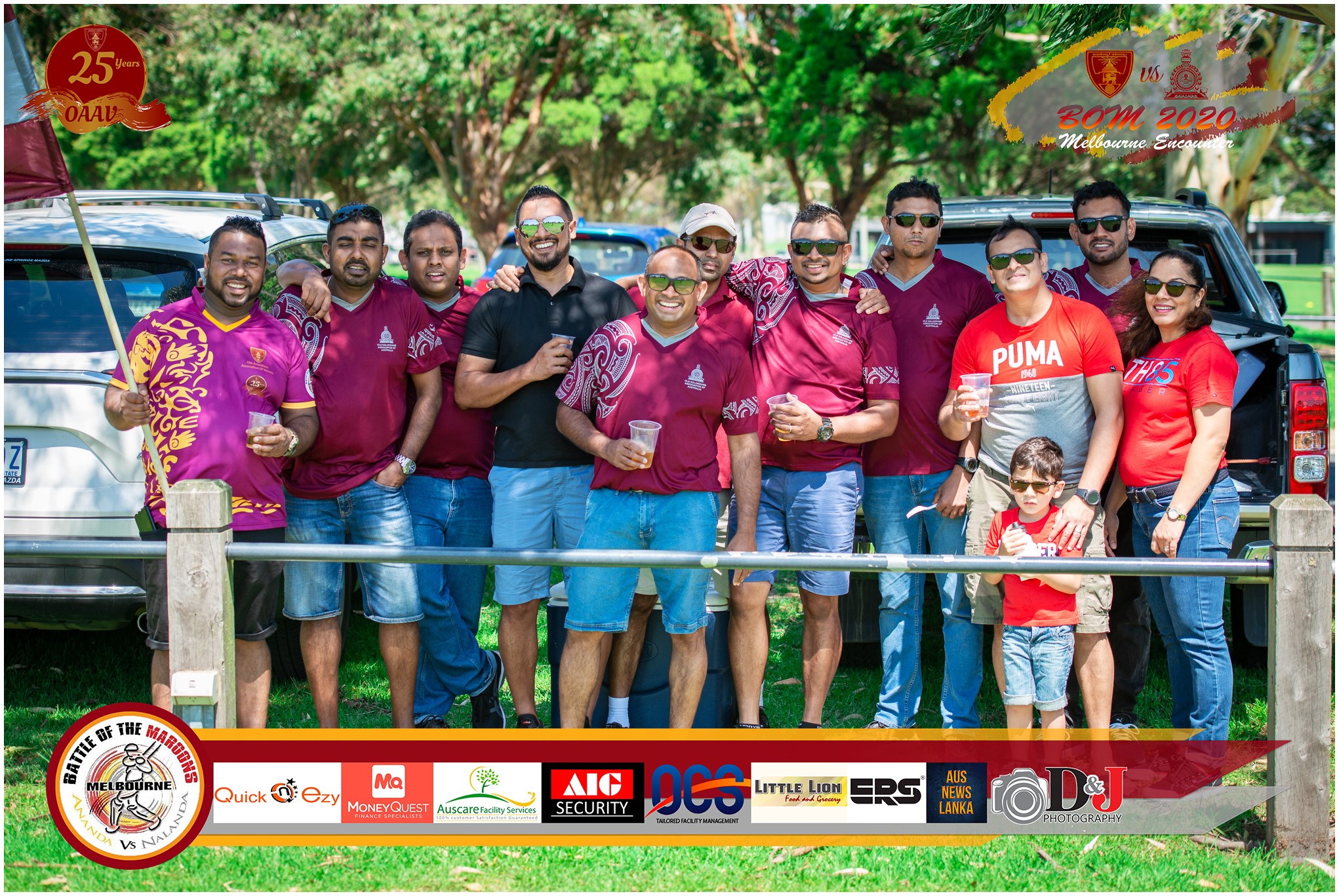 Battle of the Maroons Melbourne 2020 Photo