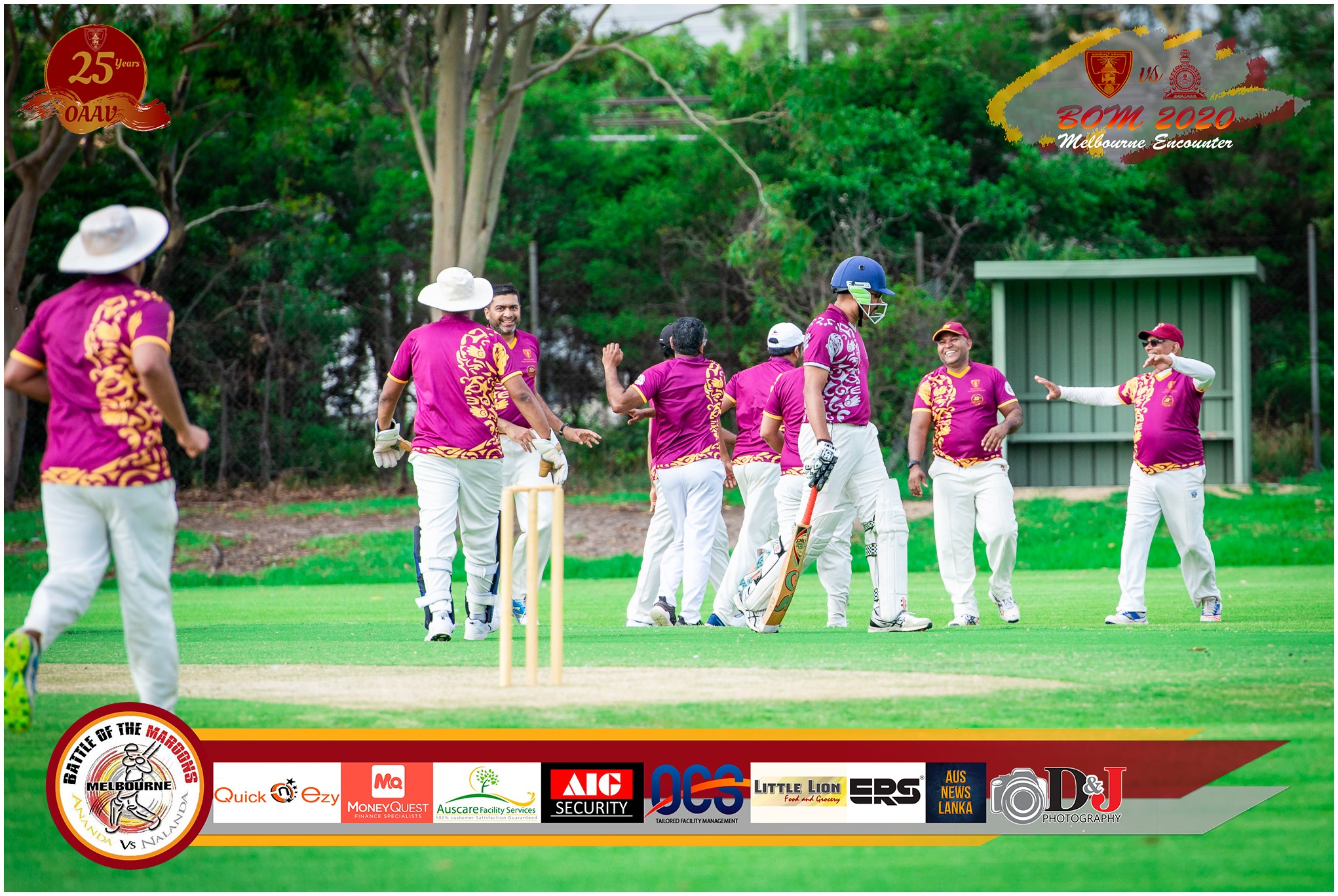 Battle of the Maroons Melbourne 2020 Photo