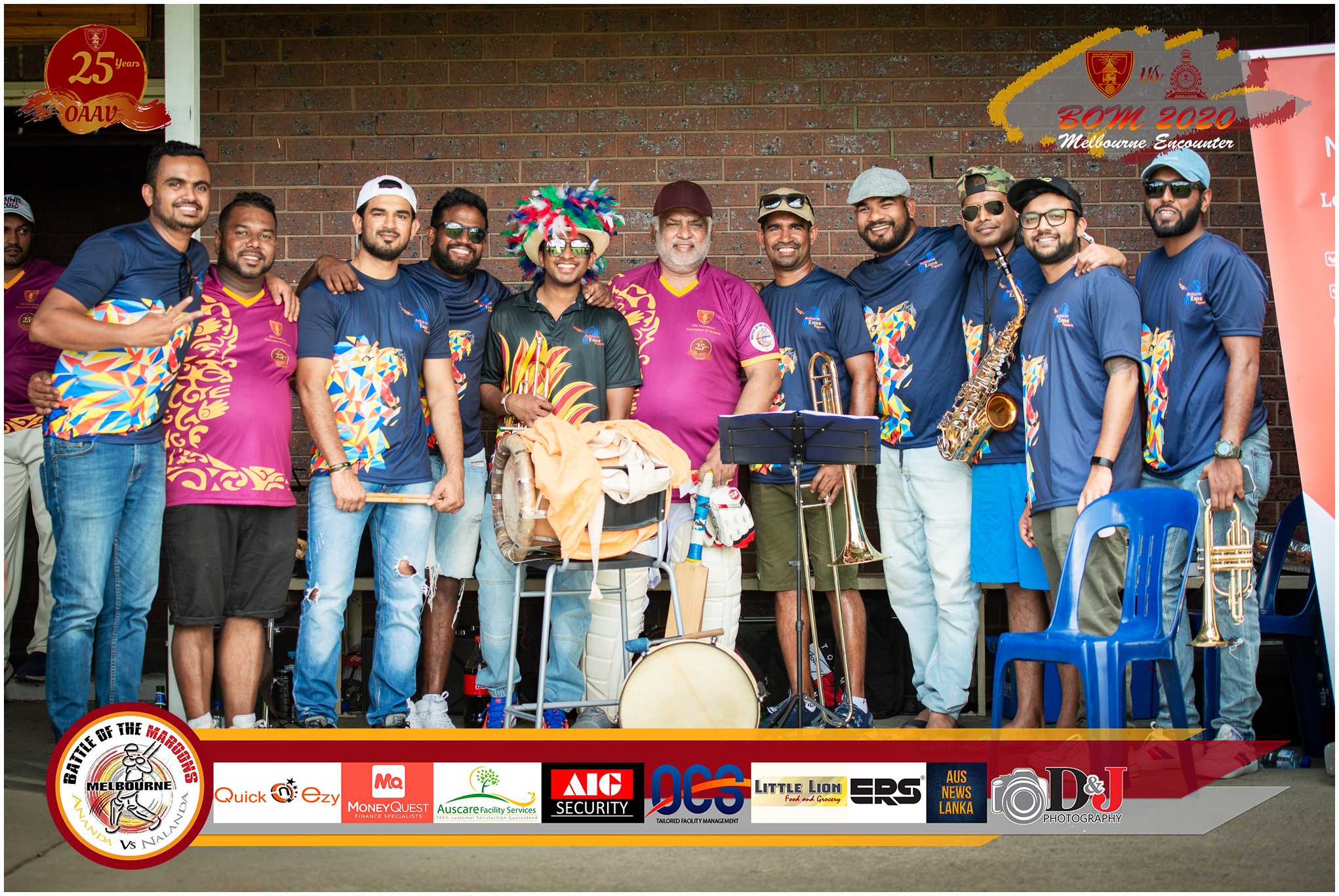 Battle of the Maroons Melbourne 2020 Photo