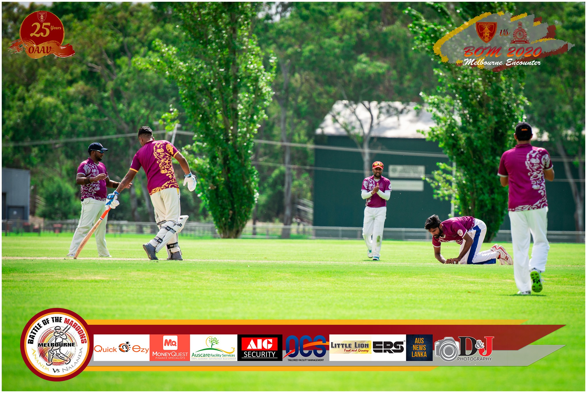 Battle of the Maroons Melbourne 2020 Photo