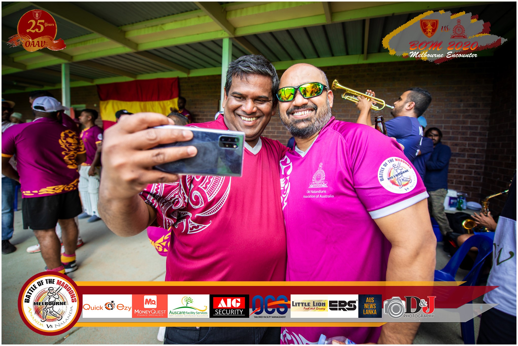 Battle of the Maroons Melbourne 2020 Photo