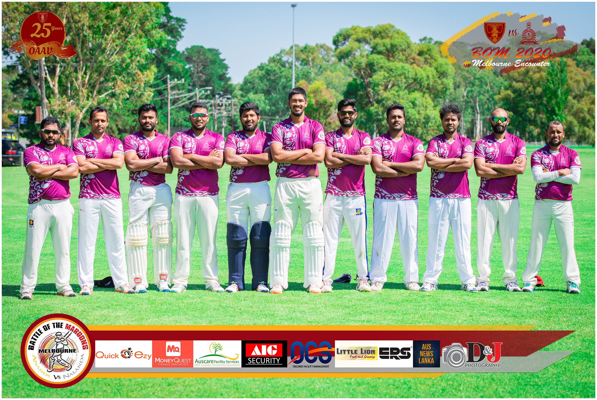 Battle of the Maroons Melbourne 2020 Photo