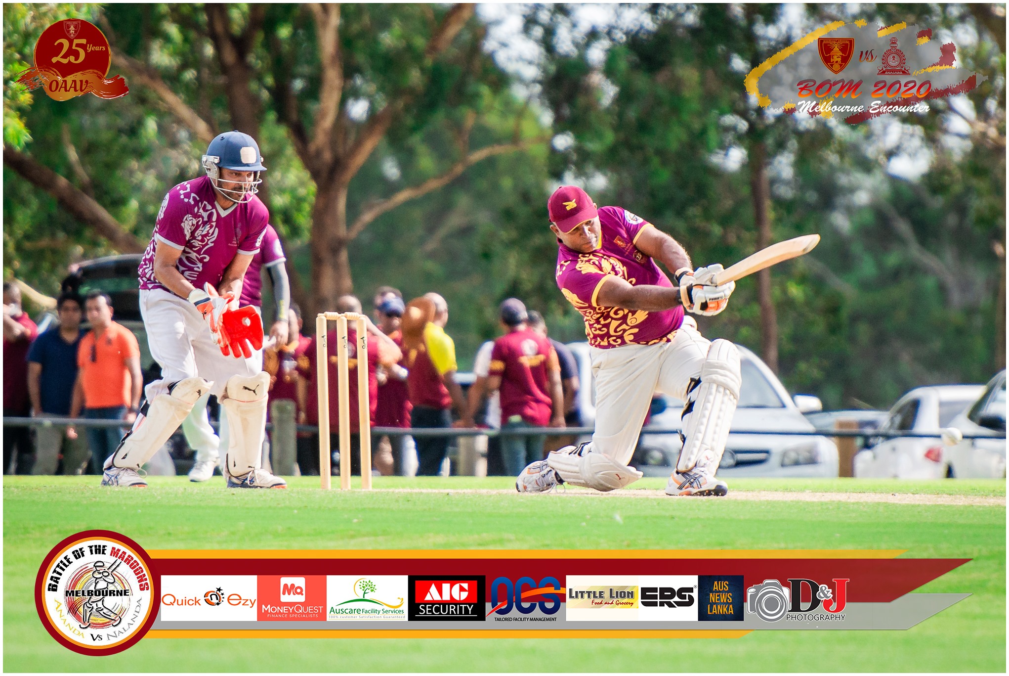 Battle of the Maroons Melbourne 2020 Photo