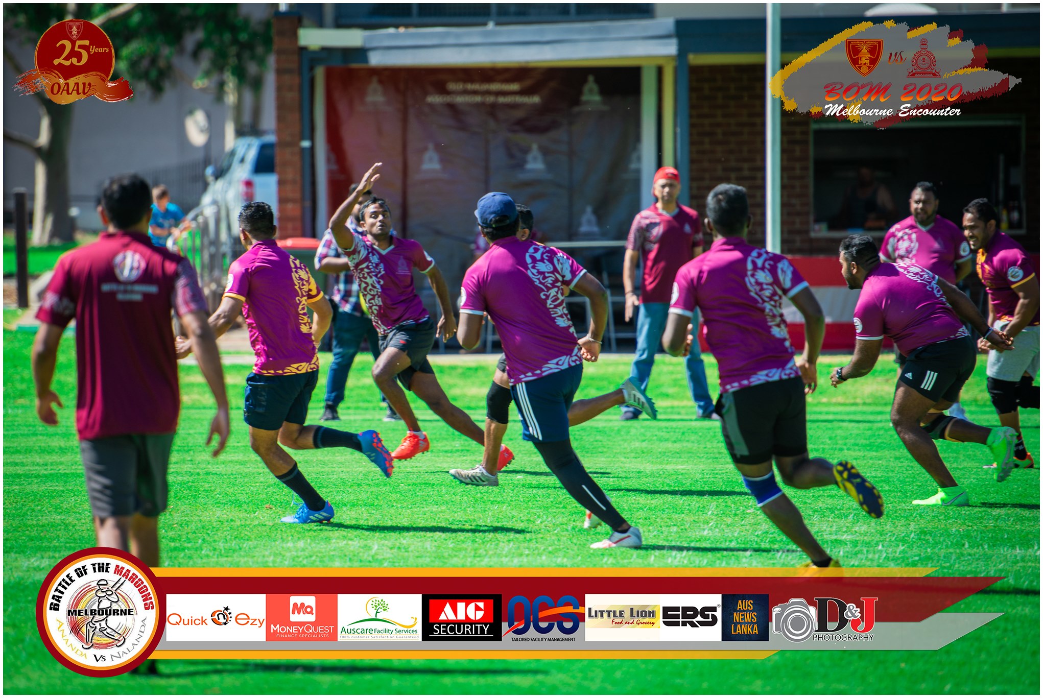 Battle of the Maroons Melbourne 2020 Photo