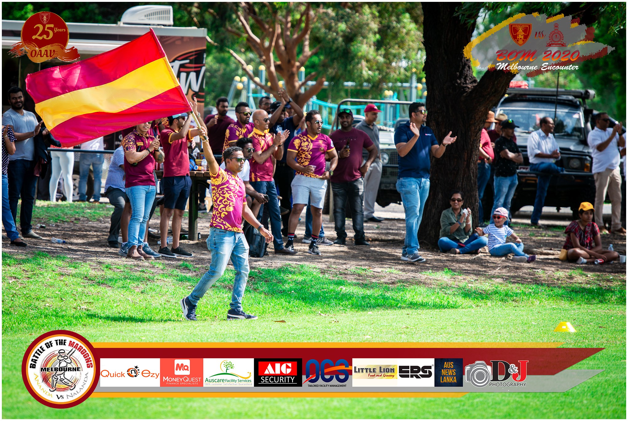 Battle of the Maroons Melbourne 2020 Photo