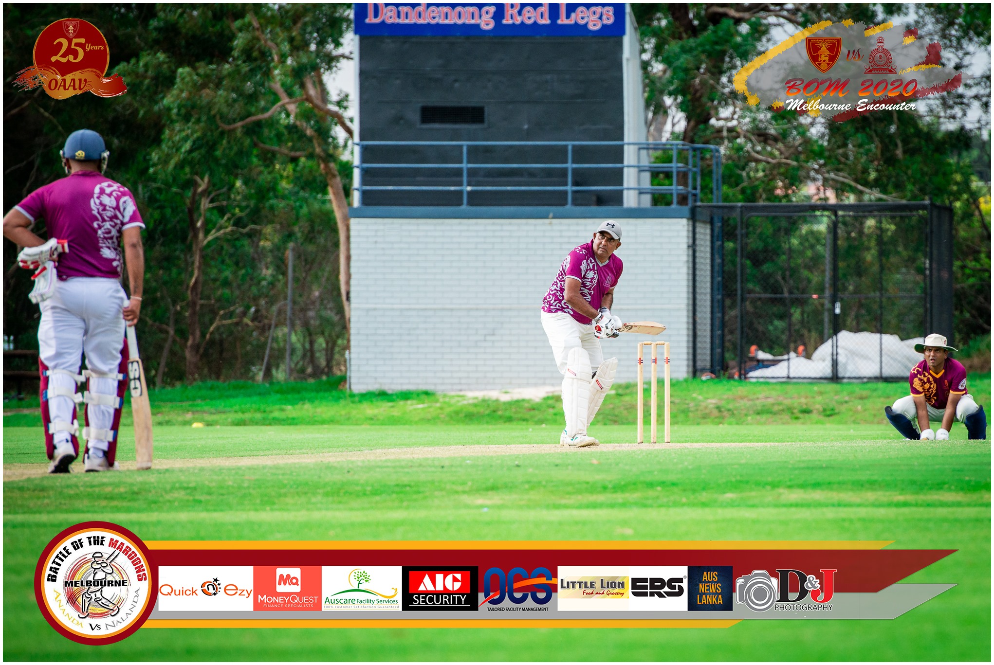 Battle of the Maroons Melbourne 2020 Photo