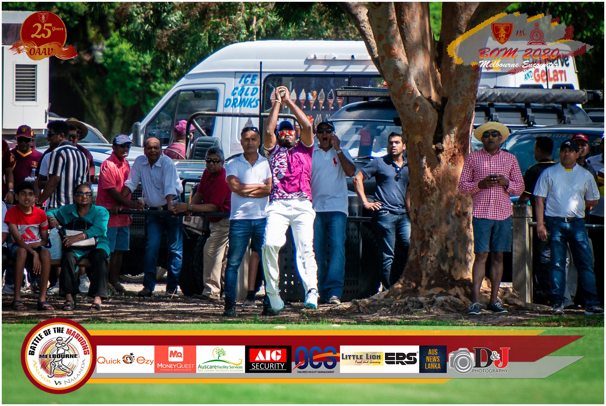 Battle of the Maroons Melbourne 2020 Photo