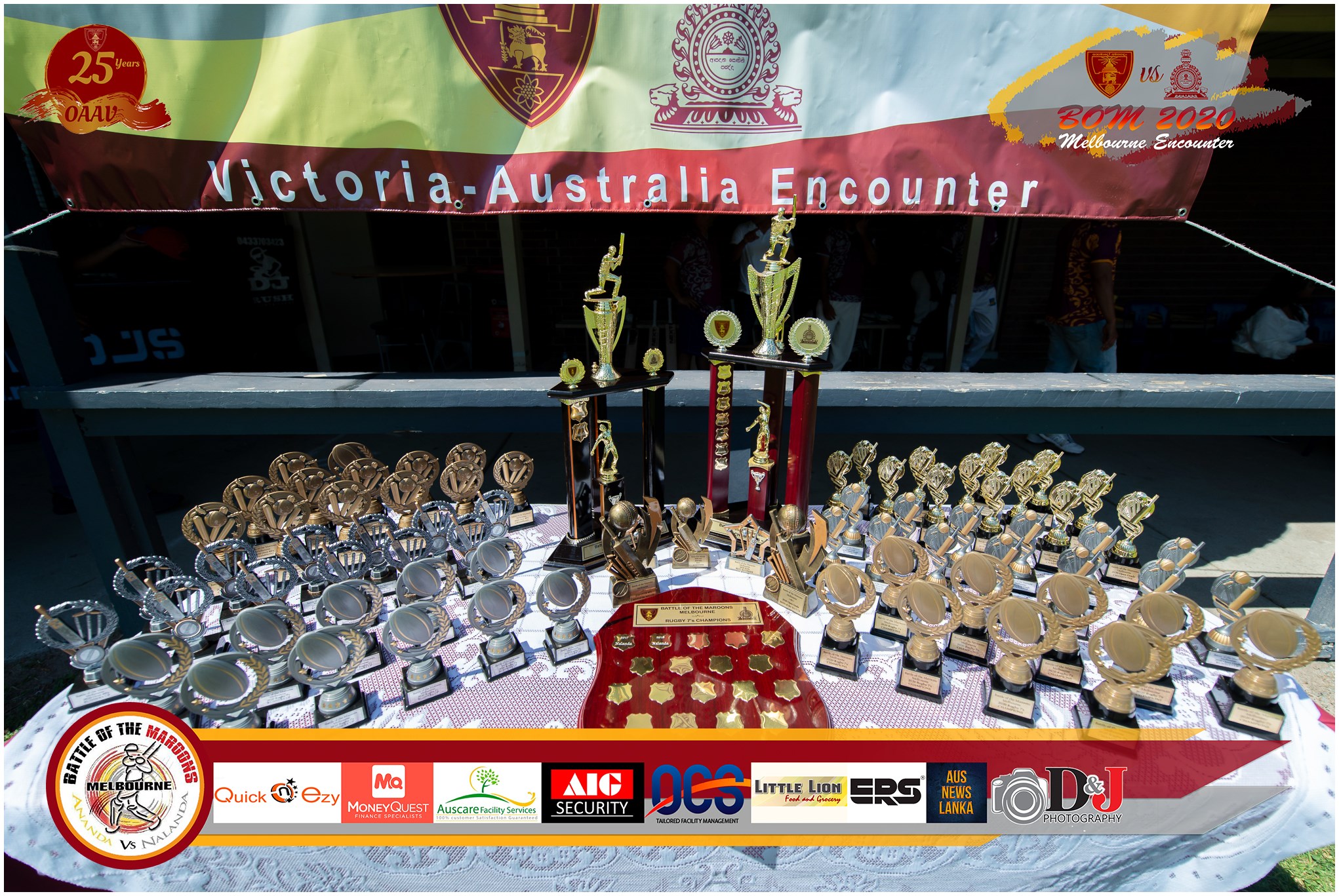 Battle of the Maroons Melbourne 2020 Photo