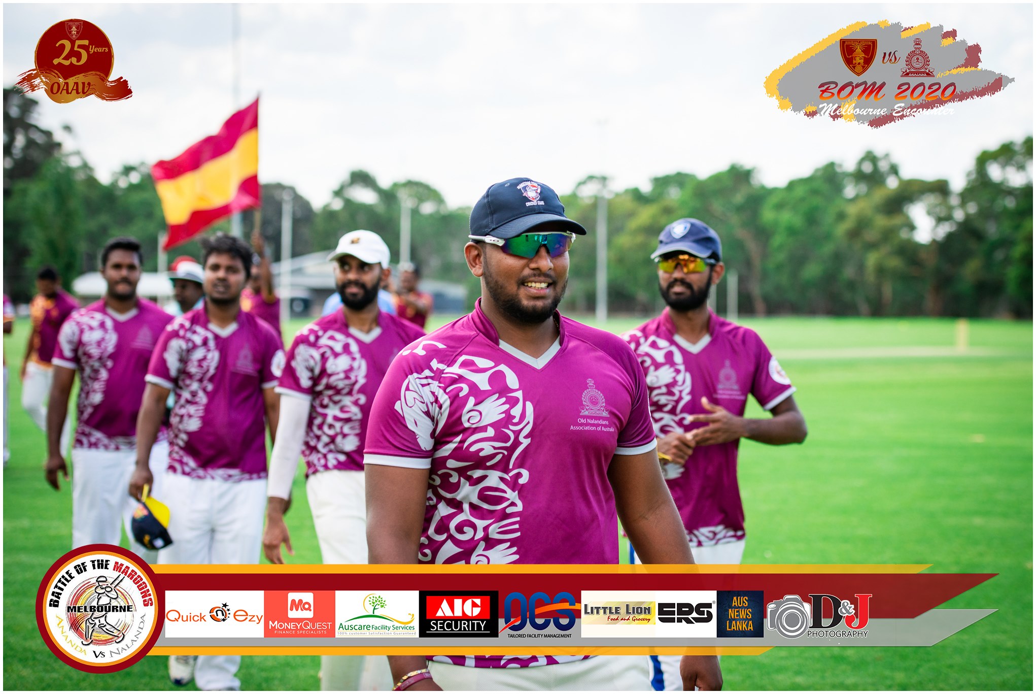 Battle of the Maroons Melbourne 2020 Photo