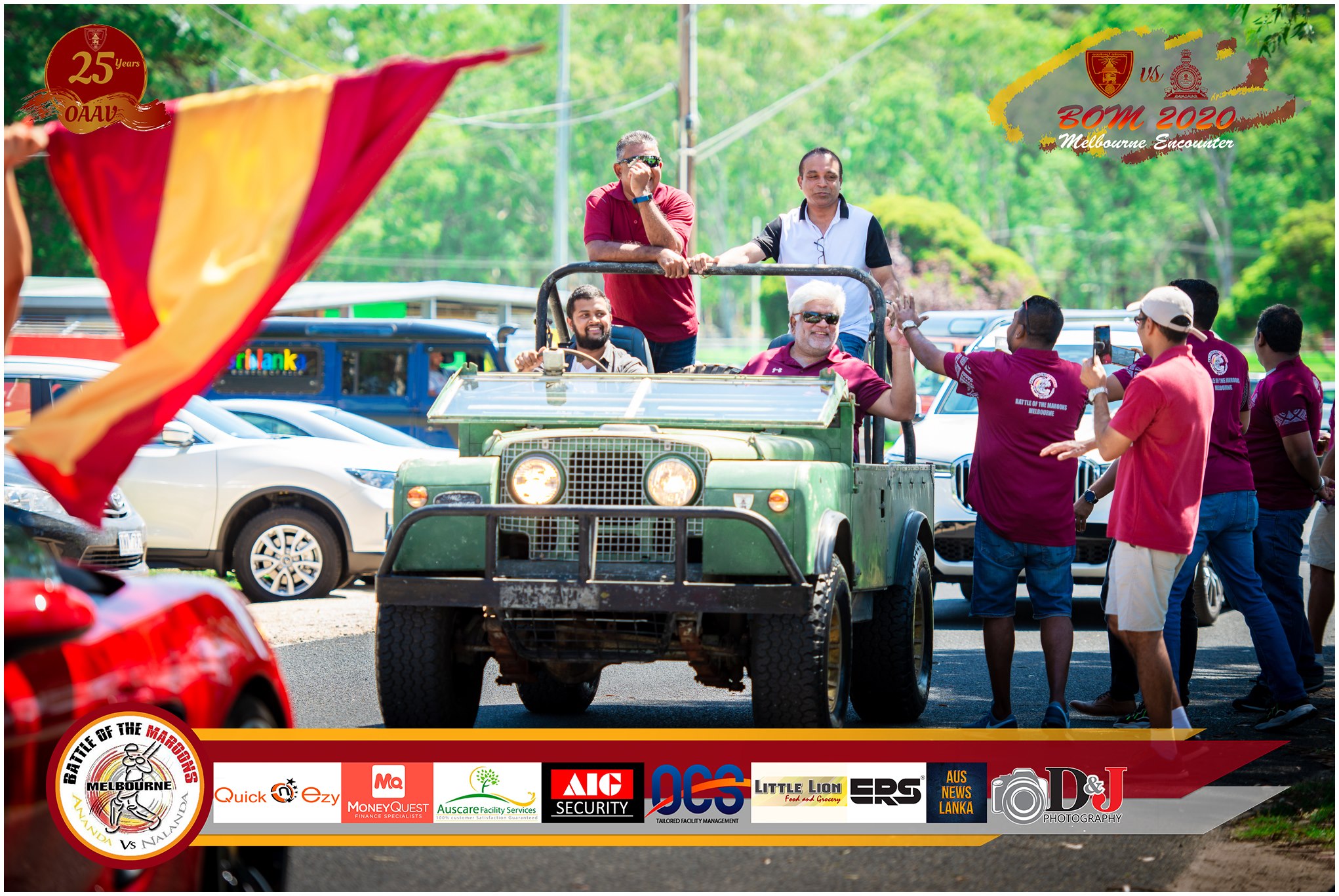 Battle of the Maroons Melbourne 2020 Photo