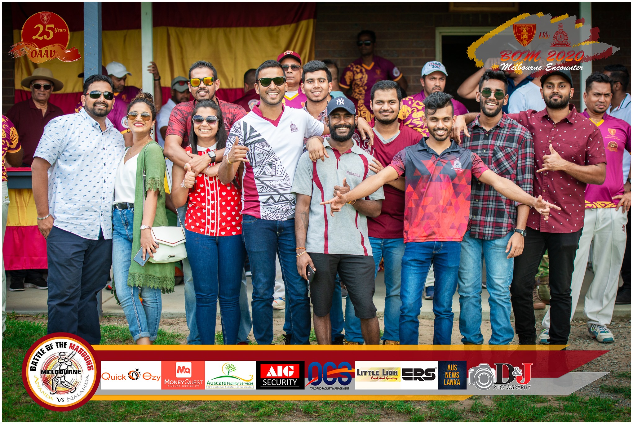 Battle of the Maroons Melbourne 2020 Photo