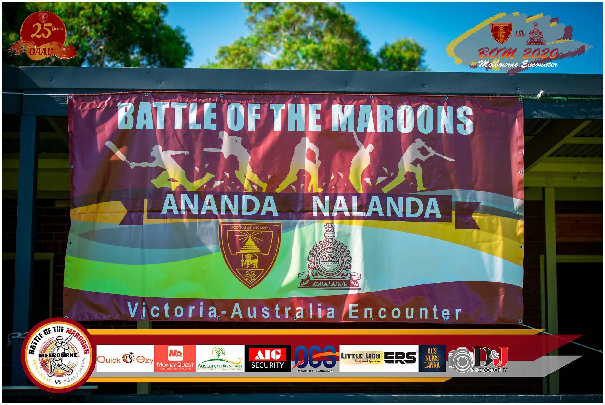 Battle of the Maroons Melbourne 2020 Photo
