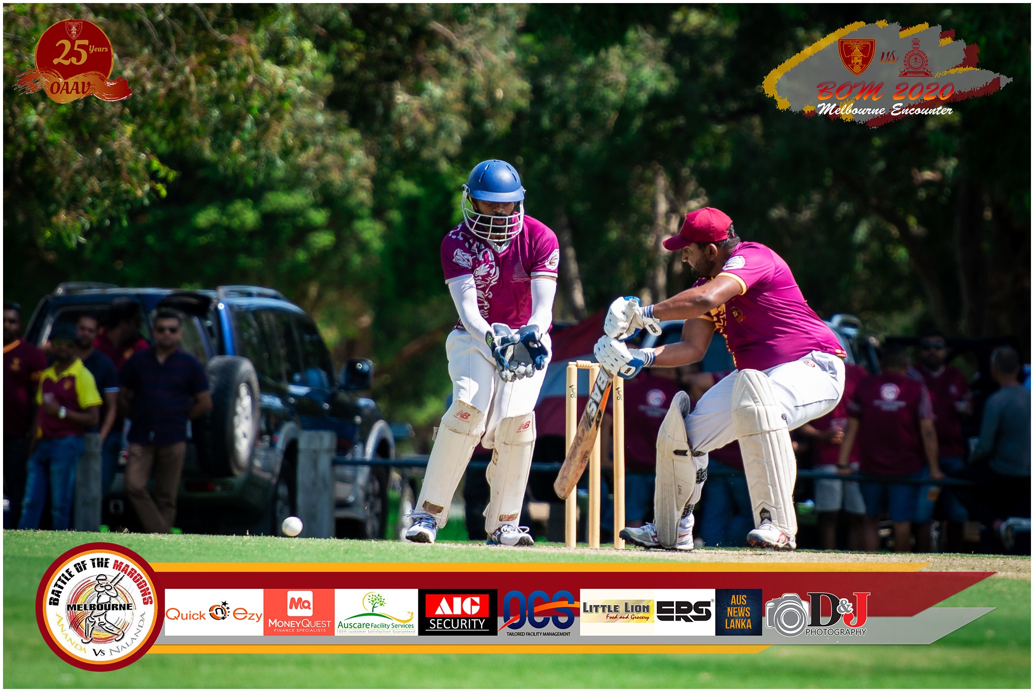 Battle of the Maroons Melbourne 2020 Photo