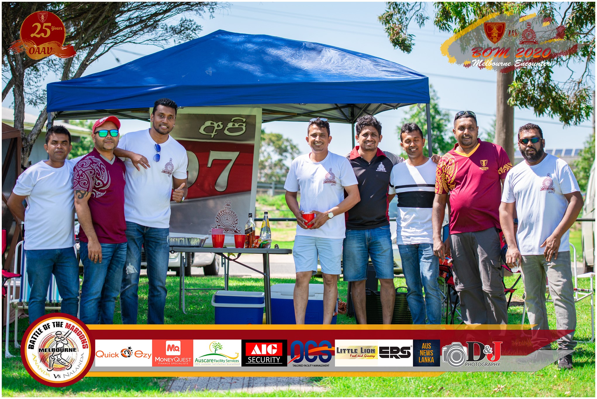 Battle of the Maroons Melbourne 2020 Photo