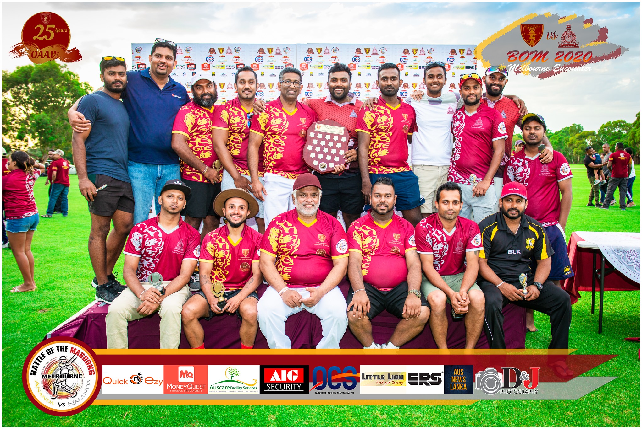 Battle of the Maroons Melbourne 2020 Photo