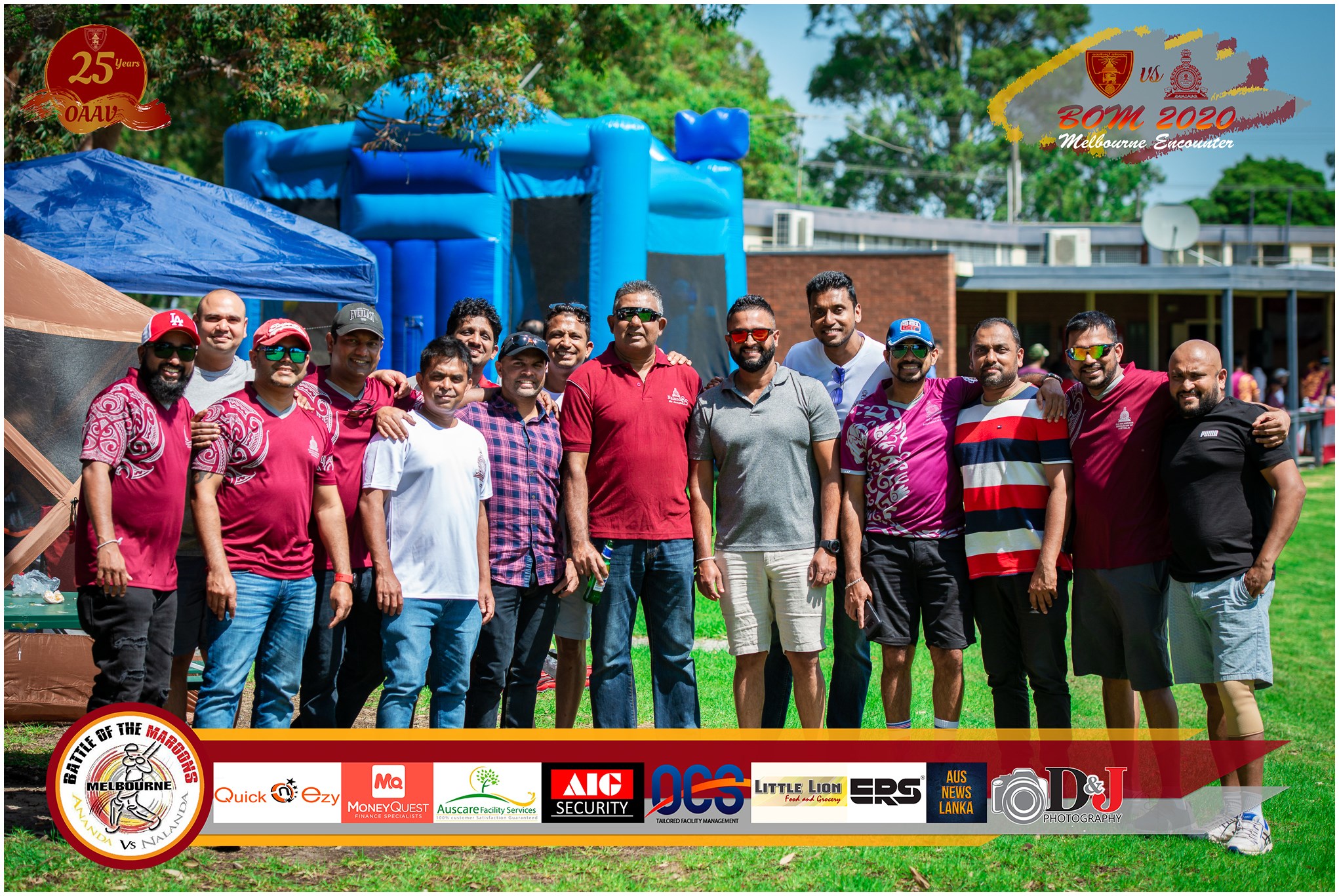 Battle of the Maroons Melbourne 2020 Photo