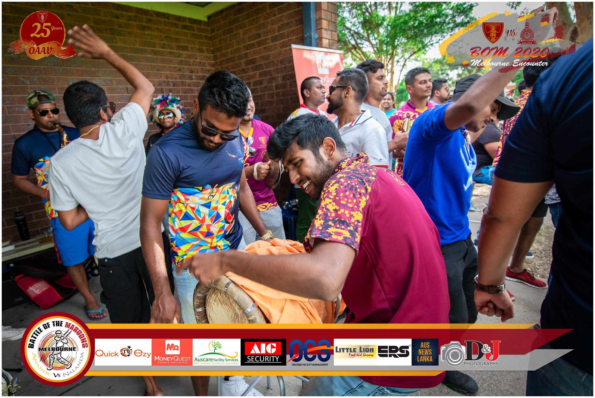 Battle of the Maroons Melbourne 2020 Photo