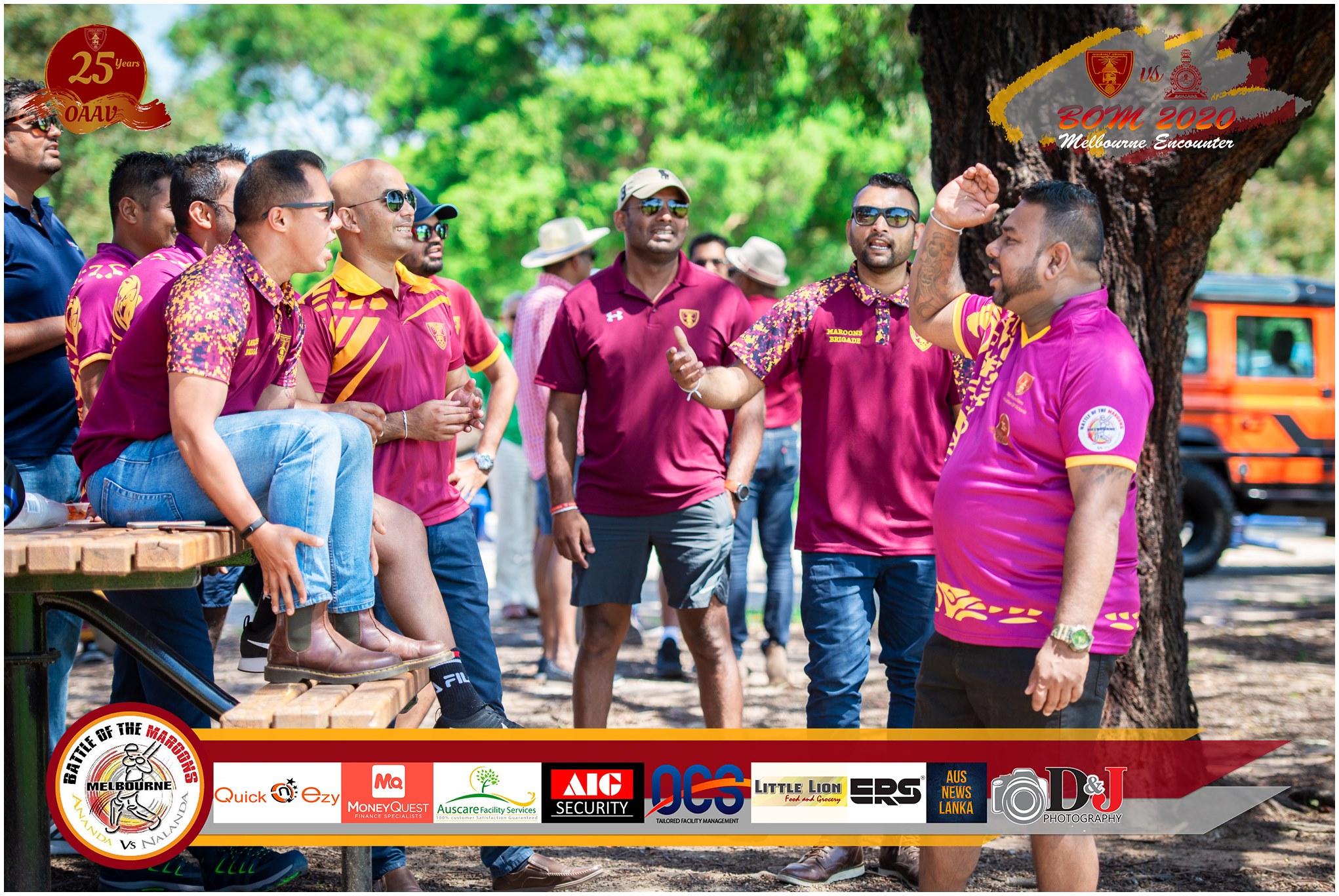 Battle of the Maroons Melbourne 2020 Photo