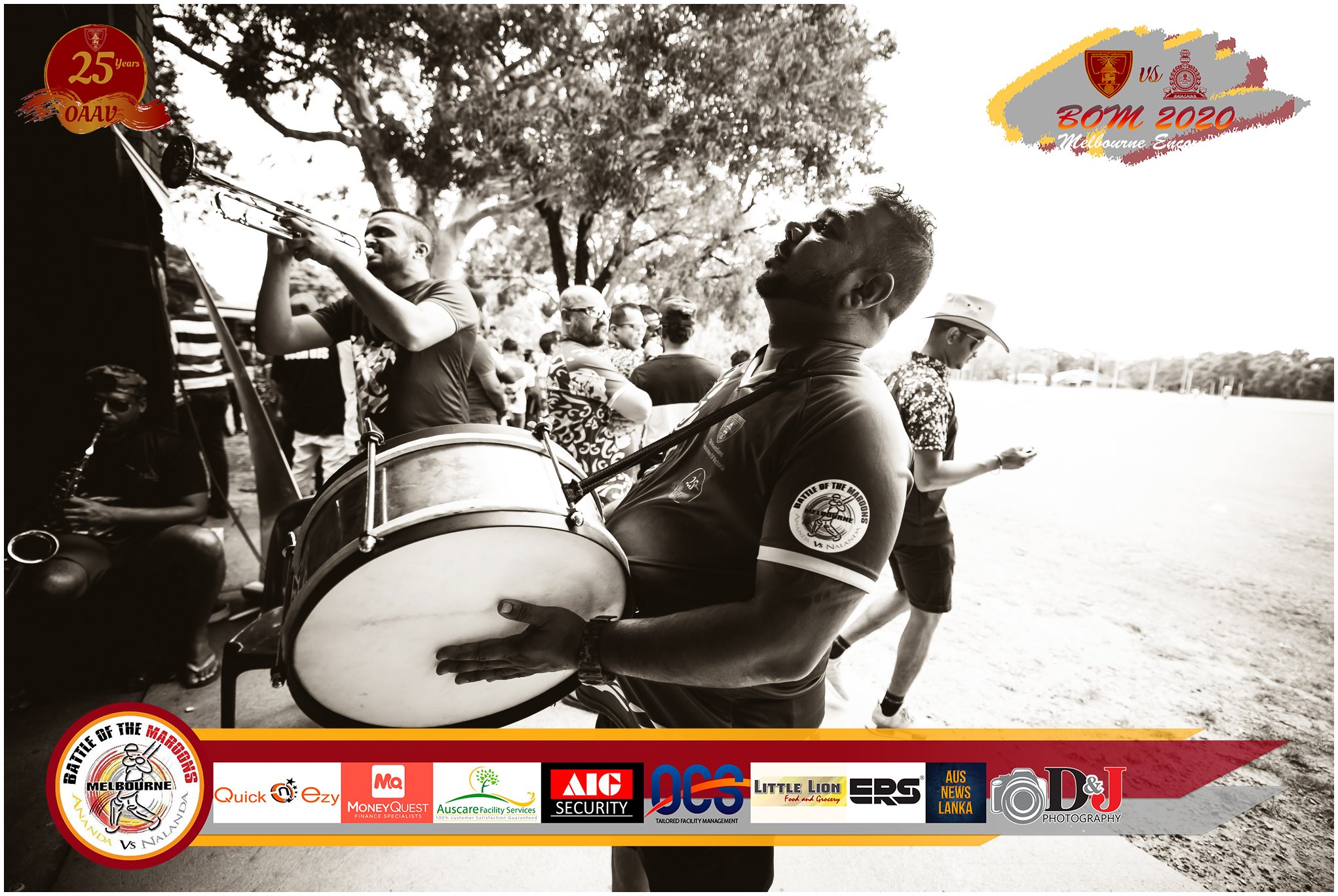 Battle of the Maroons Melbourne 2020 Photo