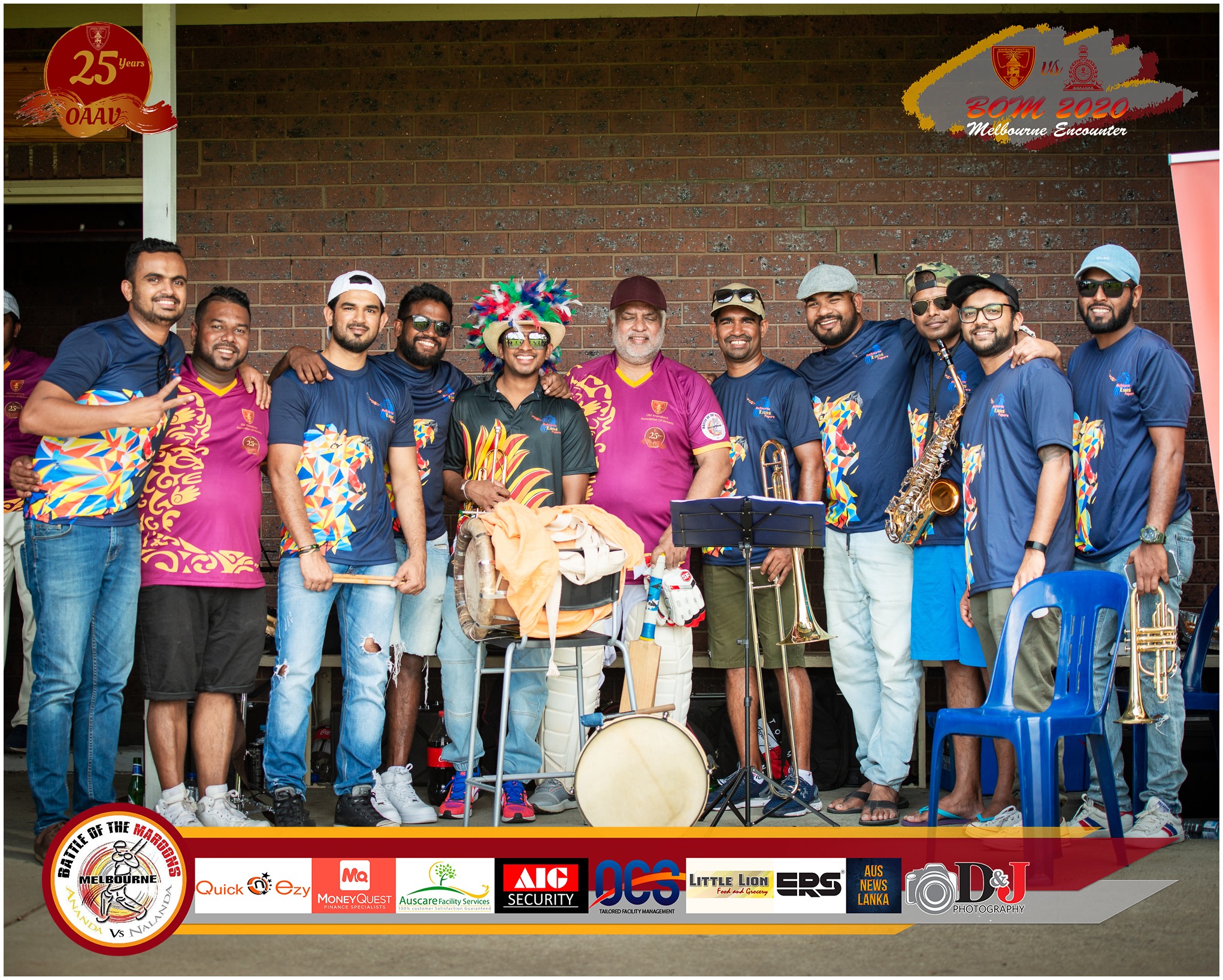 Battle of the Maroons Melbourne 2020 Photo