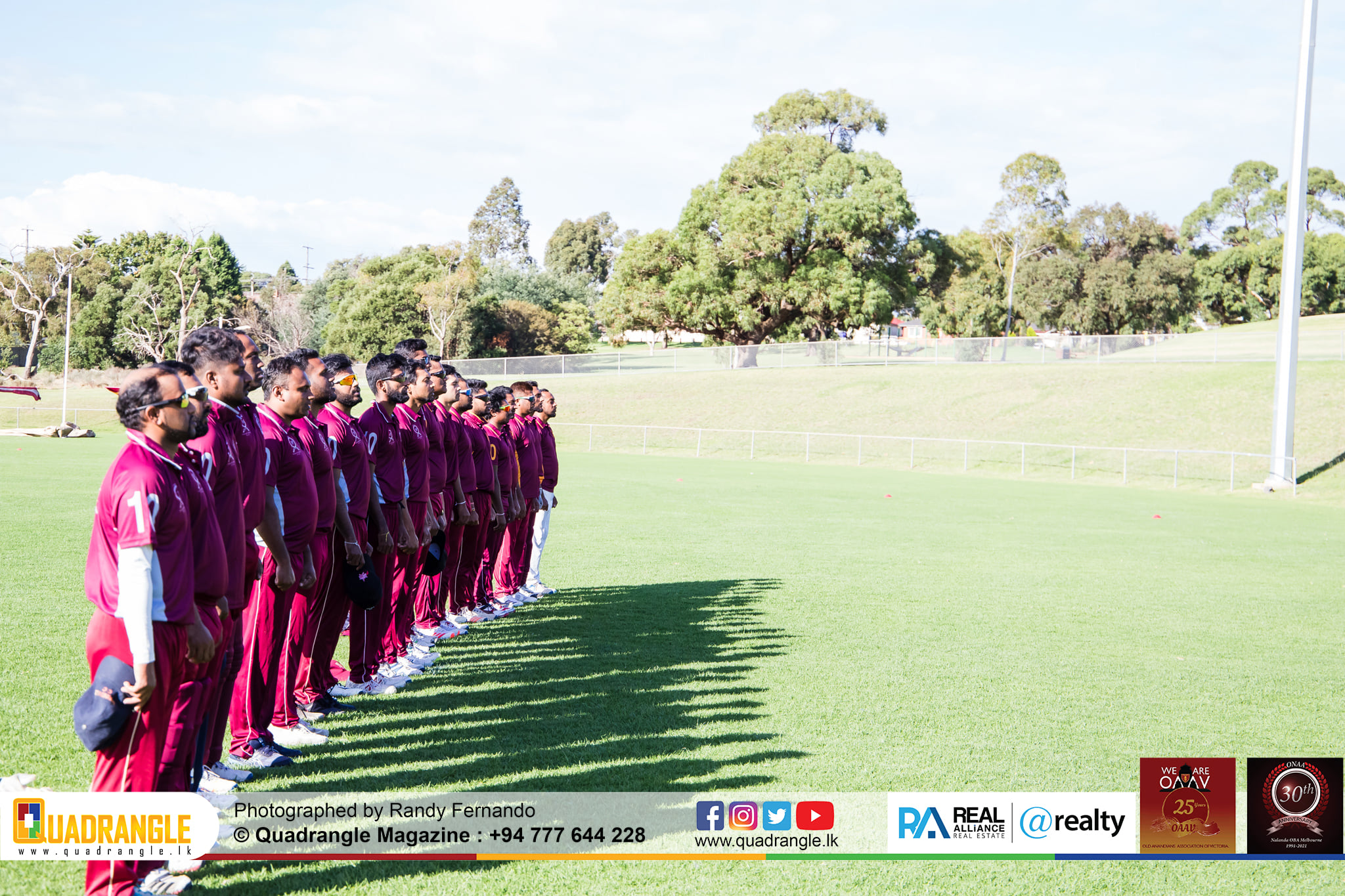 Battle of the Maroons Melbourne 2021 Photo