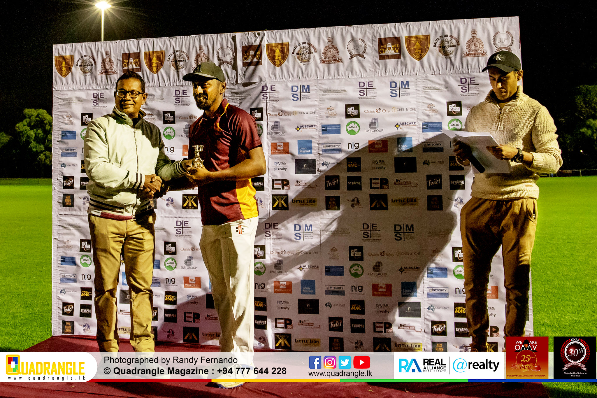 Battle of the Maroons Melbourne 2021 Photo