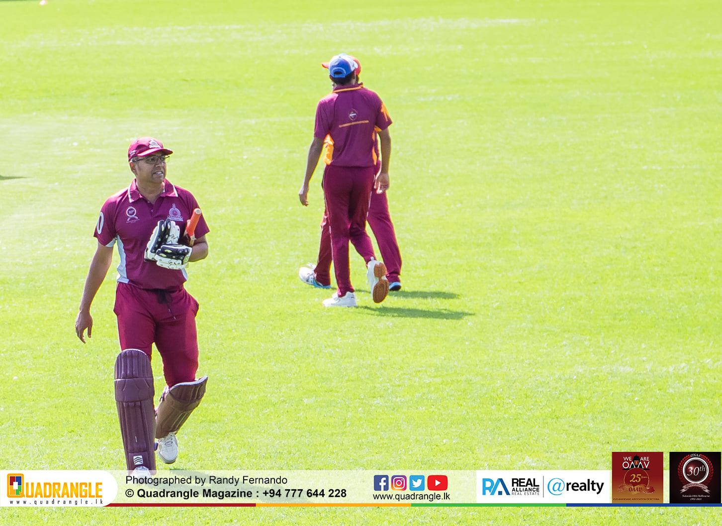 Battle of the Maroons Melbourne 2021 Photo