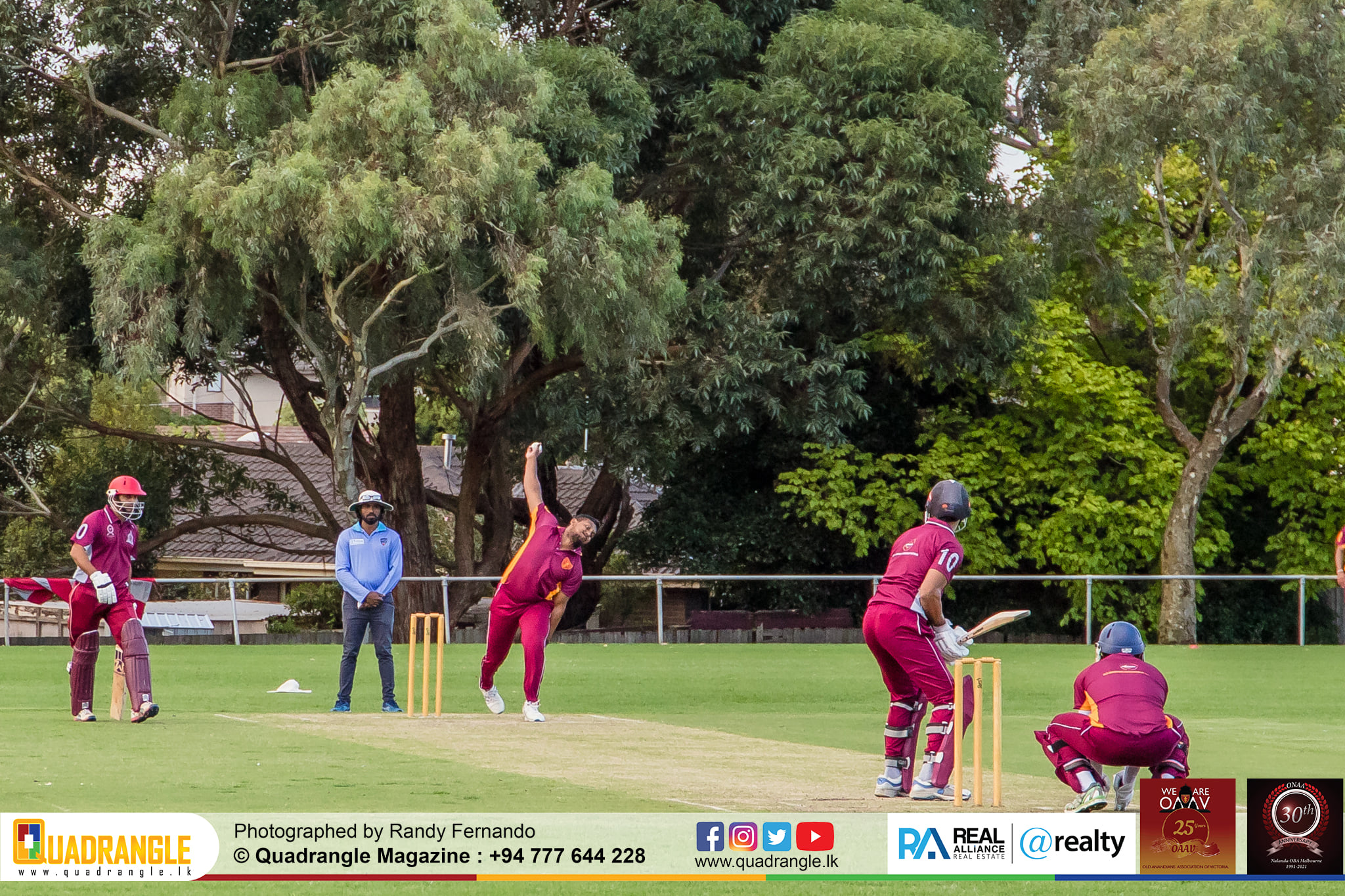 Battle of the Maroons Melbourne 2021 Photo