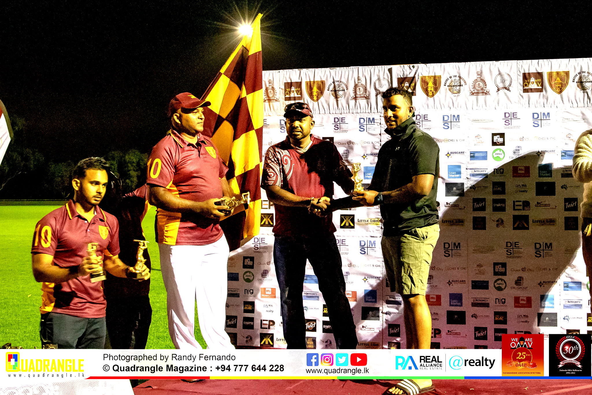 Battle of the Maroons Melbourne 2021 Photo