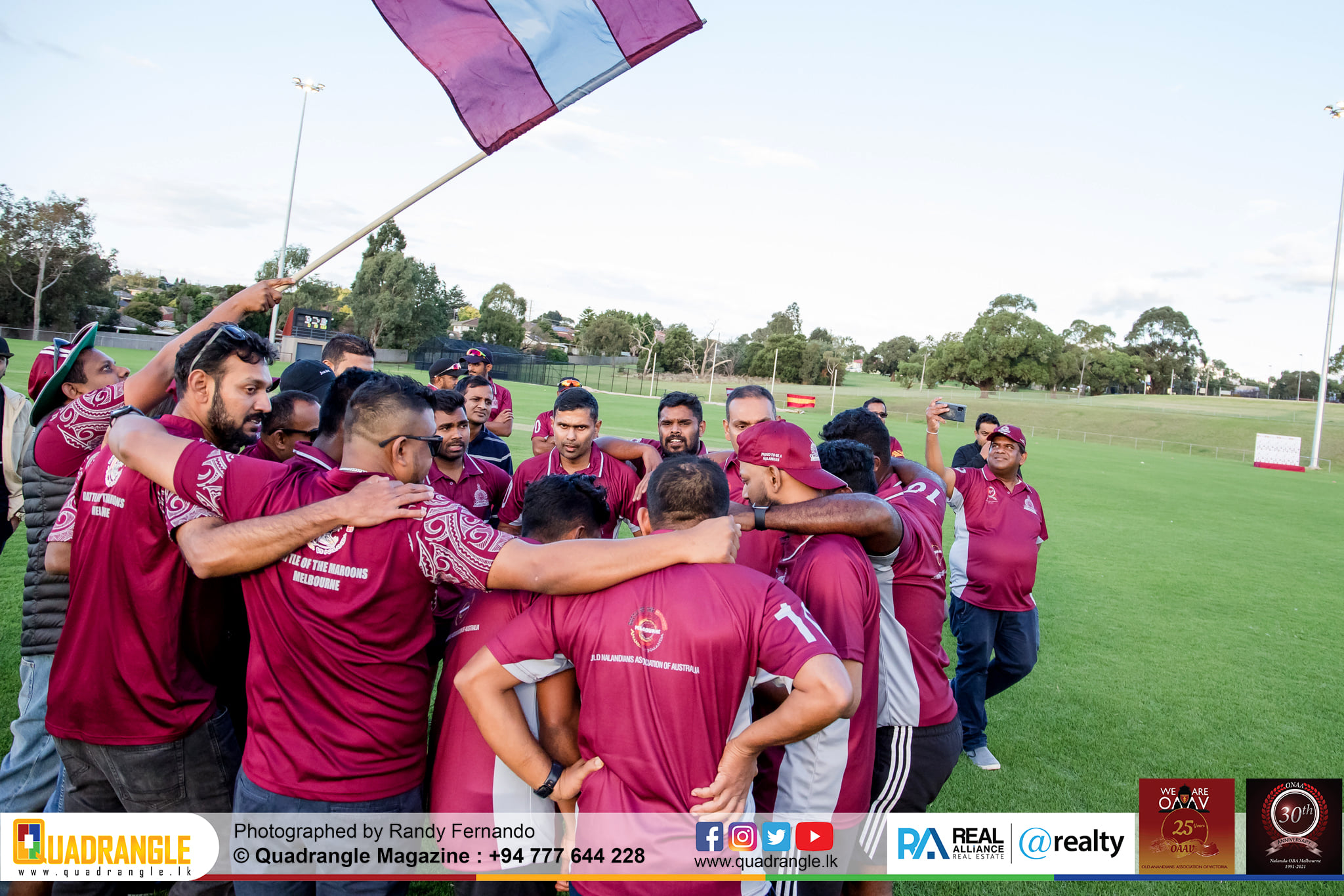 Battle of the Maroons Melbourne 2021 Photo