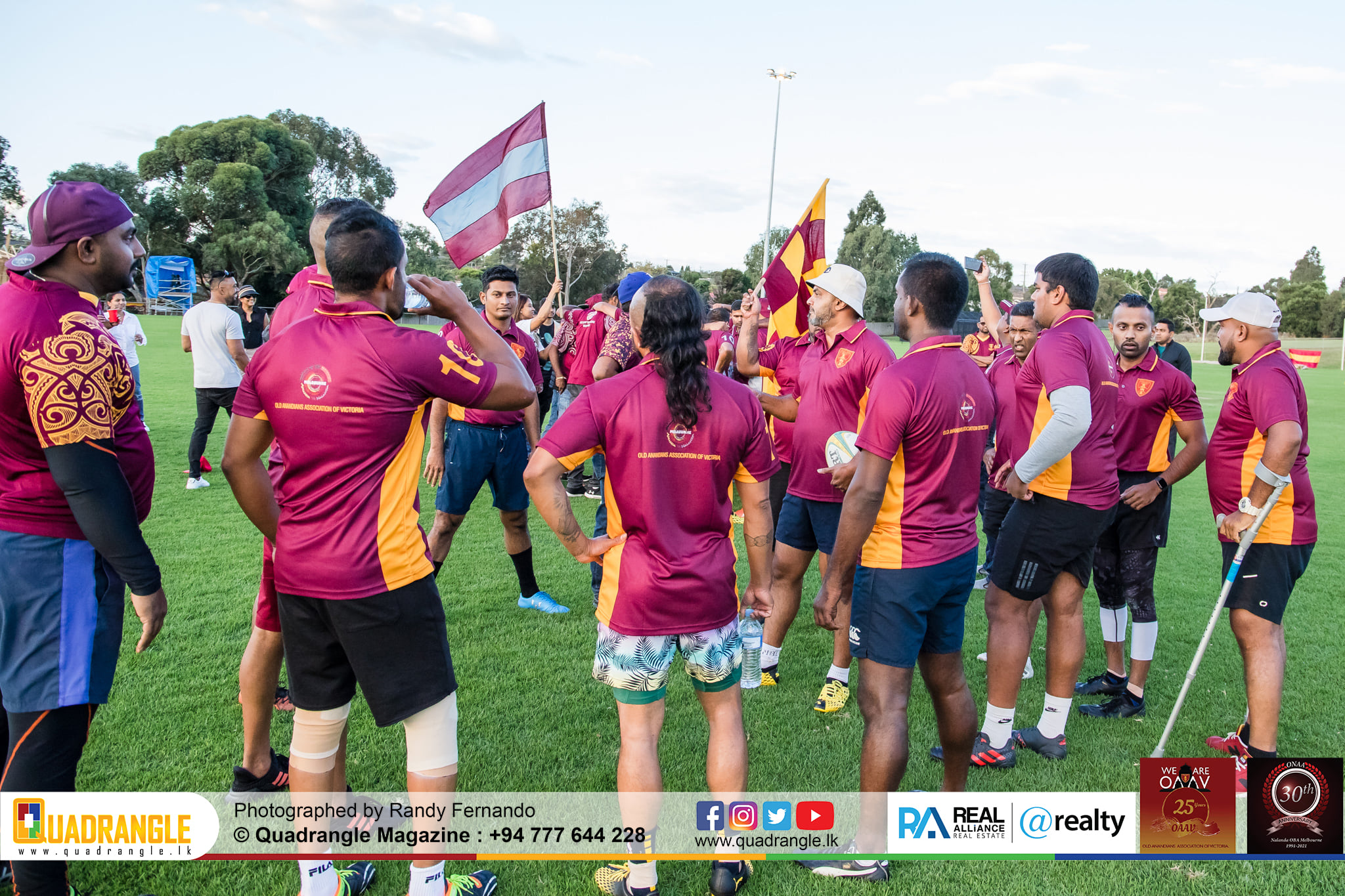 Battle of the Maroons Melbourne 2021 Photo