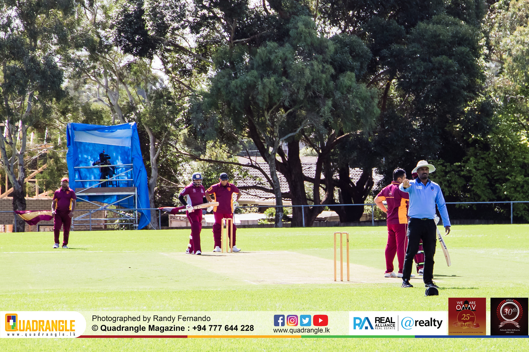 Battle of the Maroons Melbourne 2021 Photo