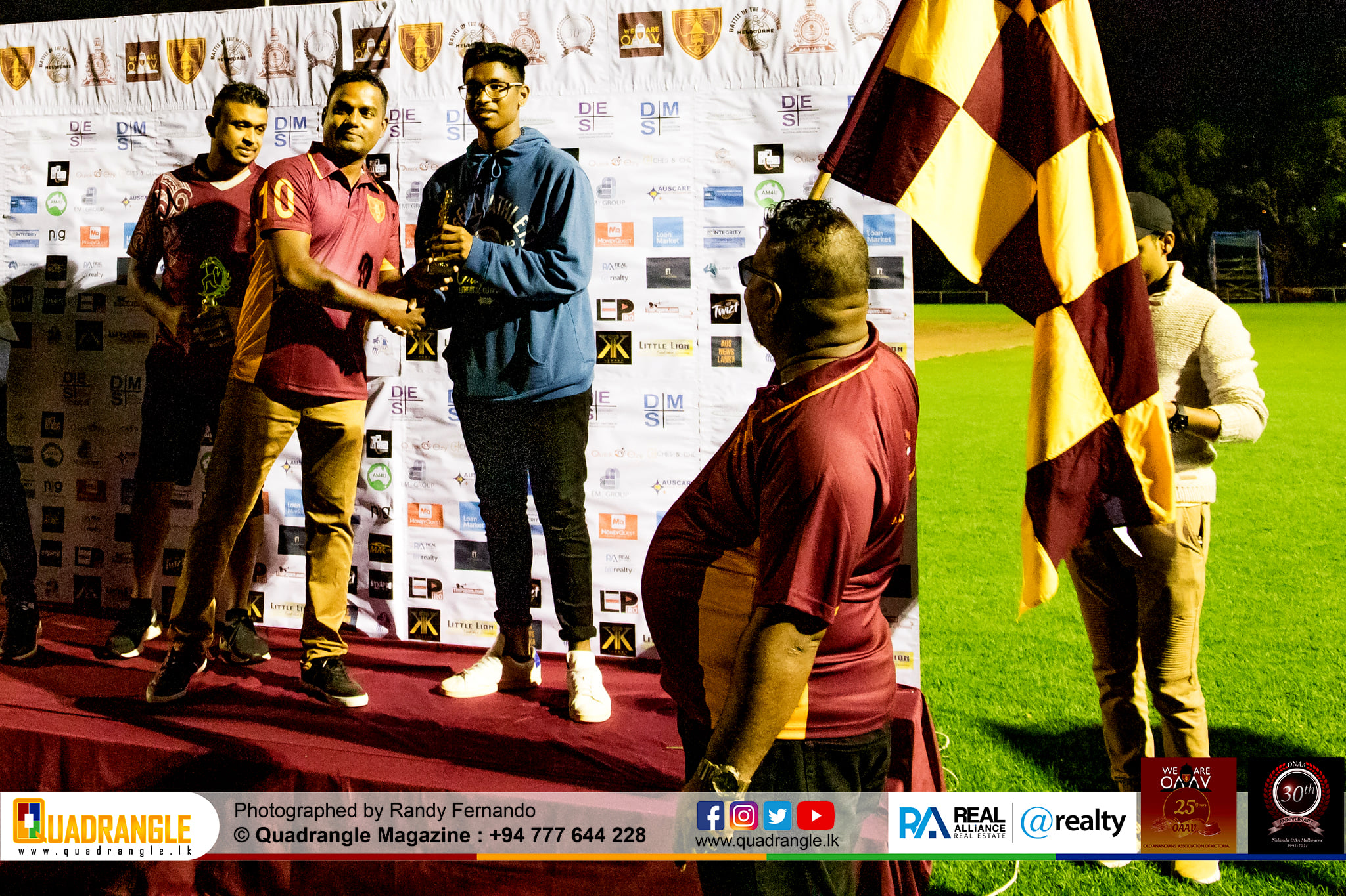 Battle of the Maroons Melbourne 2021 Photo