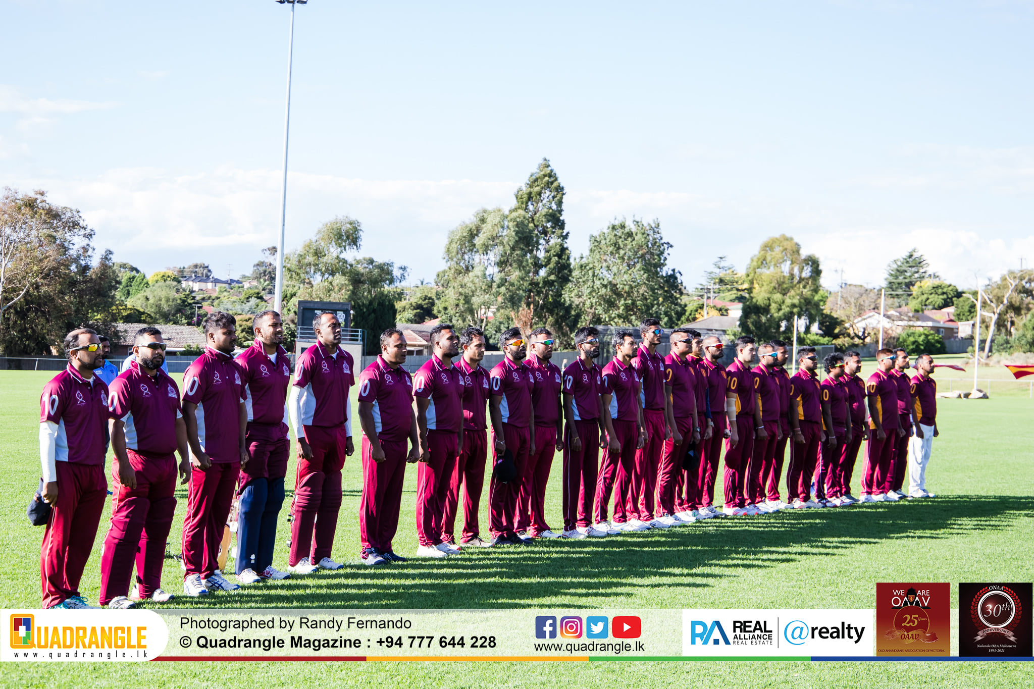 Battle of the Maroons Melbourne 2021 Photo