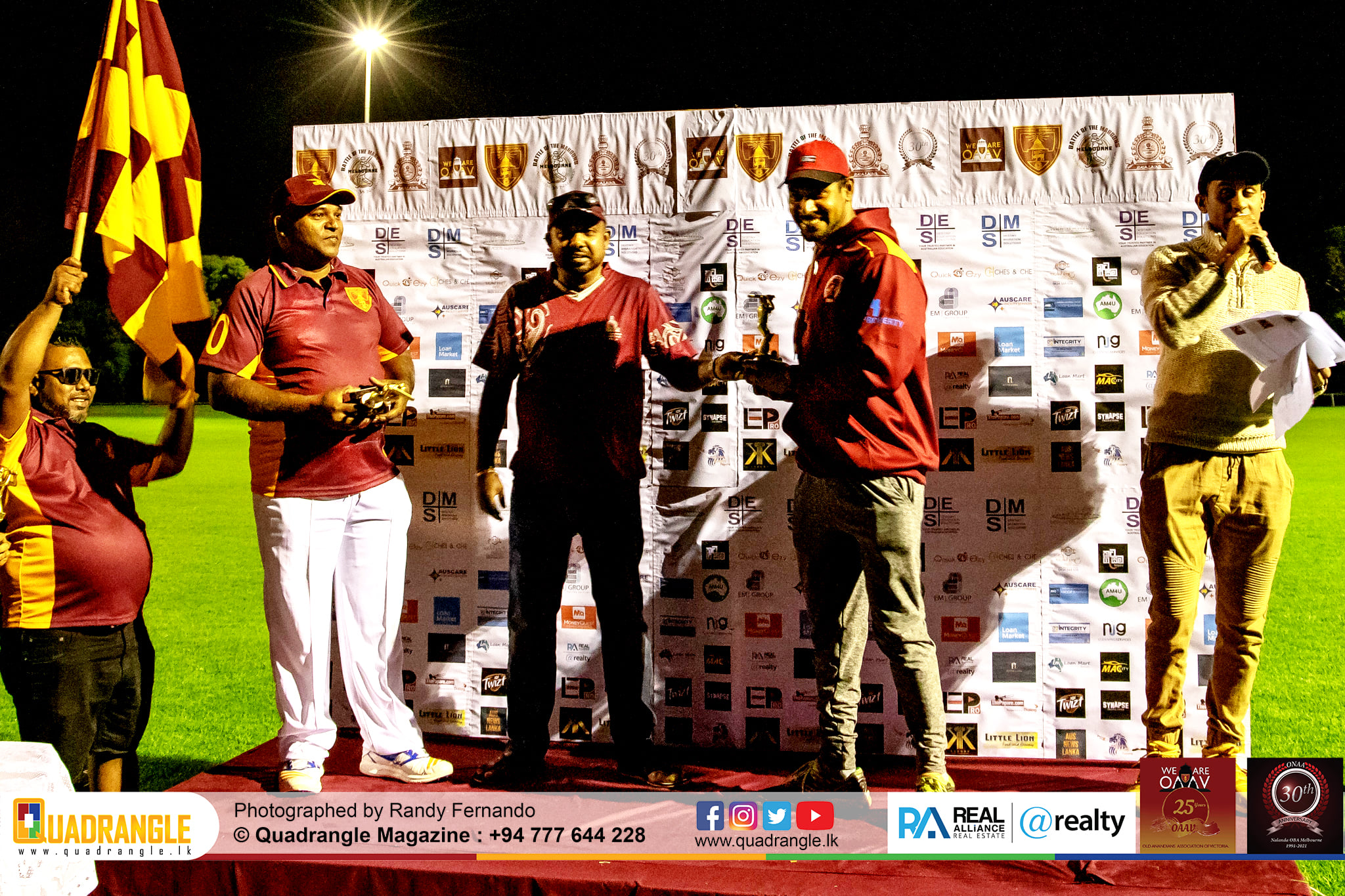 Battle of the Maroons Melbourne 2021 Photo